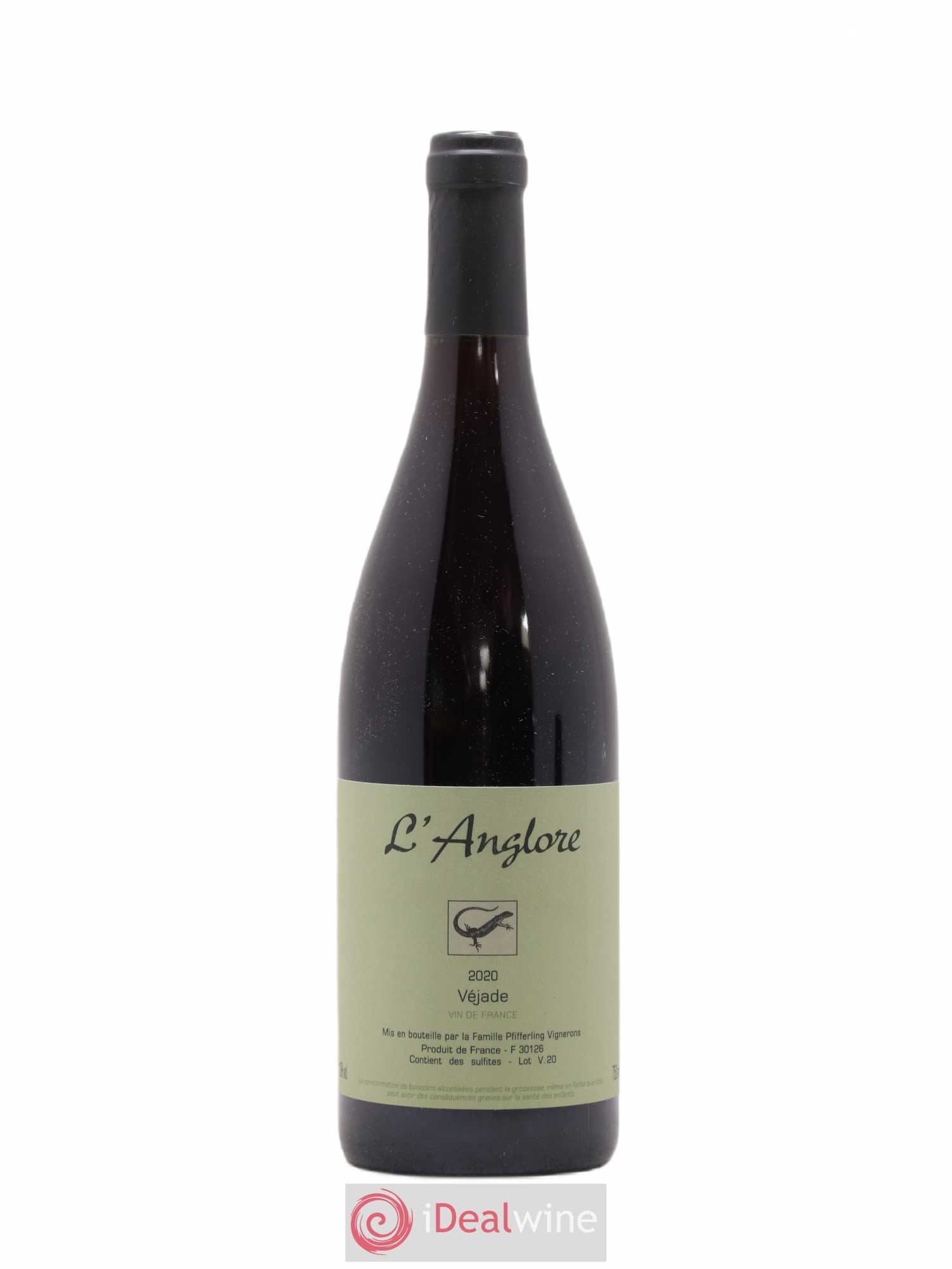 Vin de France Véjade L'Anglore (sans prix de réserve) 2020 - Lot de 1 bouteille - 0