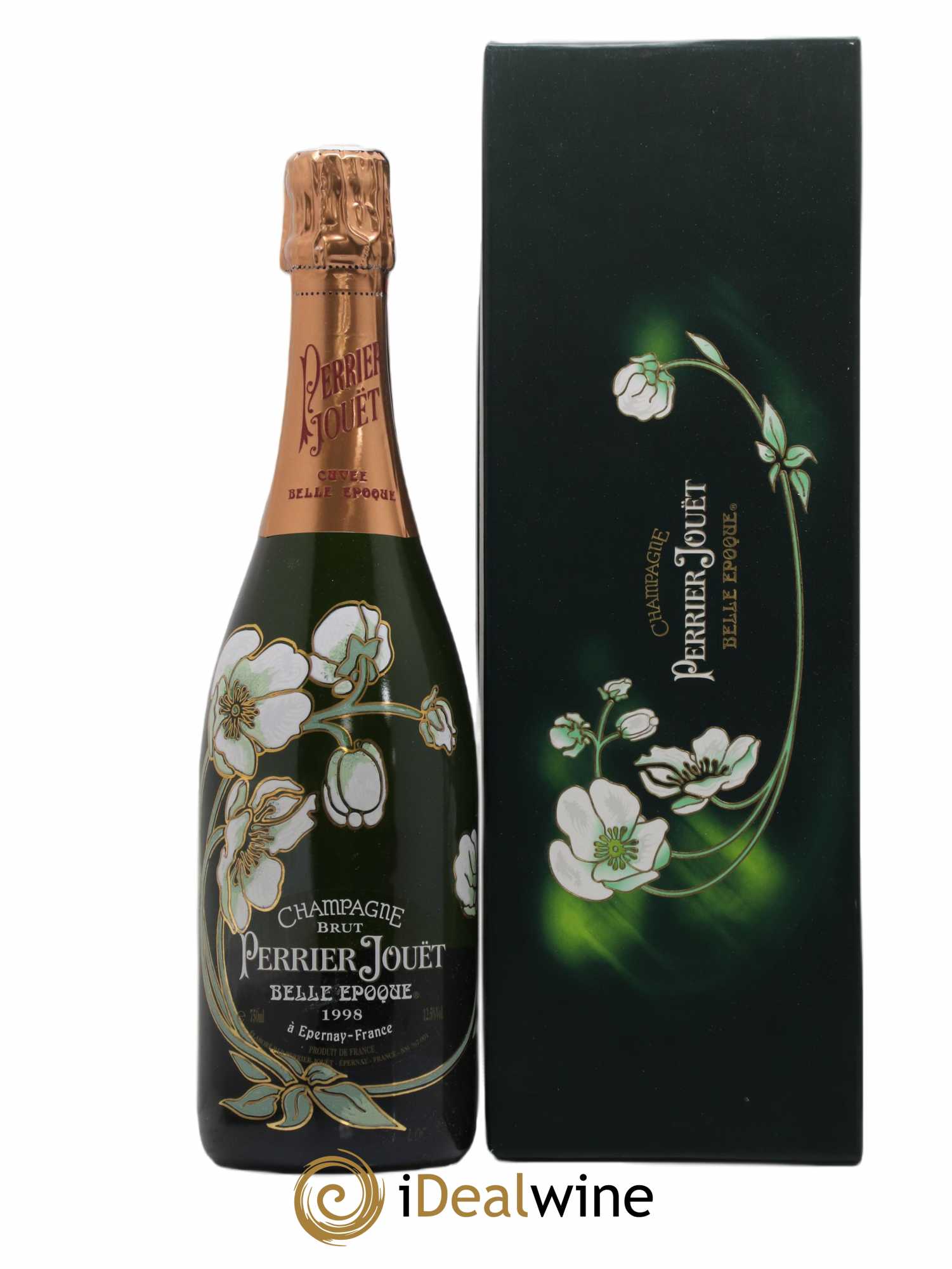 Cuvée Belle Epoque Brut Perrier-Jouët 1998 - Lot de 1 bouteille - 0