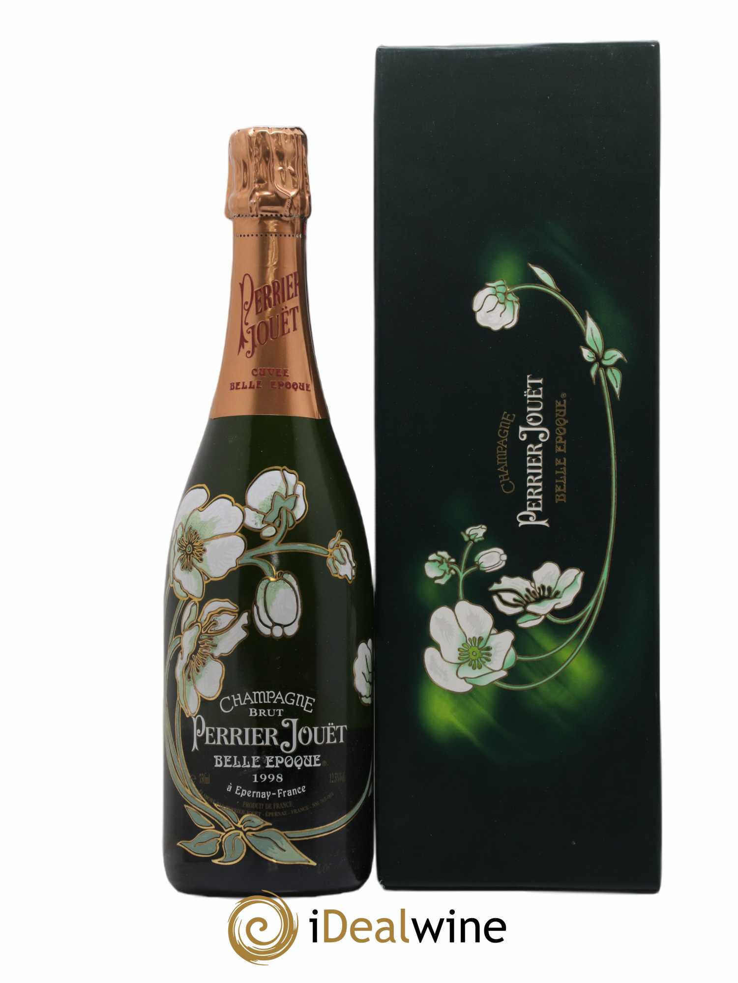 Cuvée Belle Epoque Brut Perrier-Jouët 1998 - Lot de 1 bouteille - 0