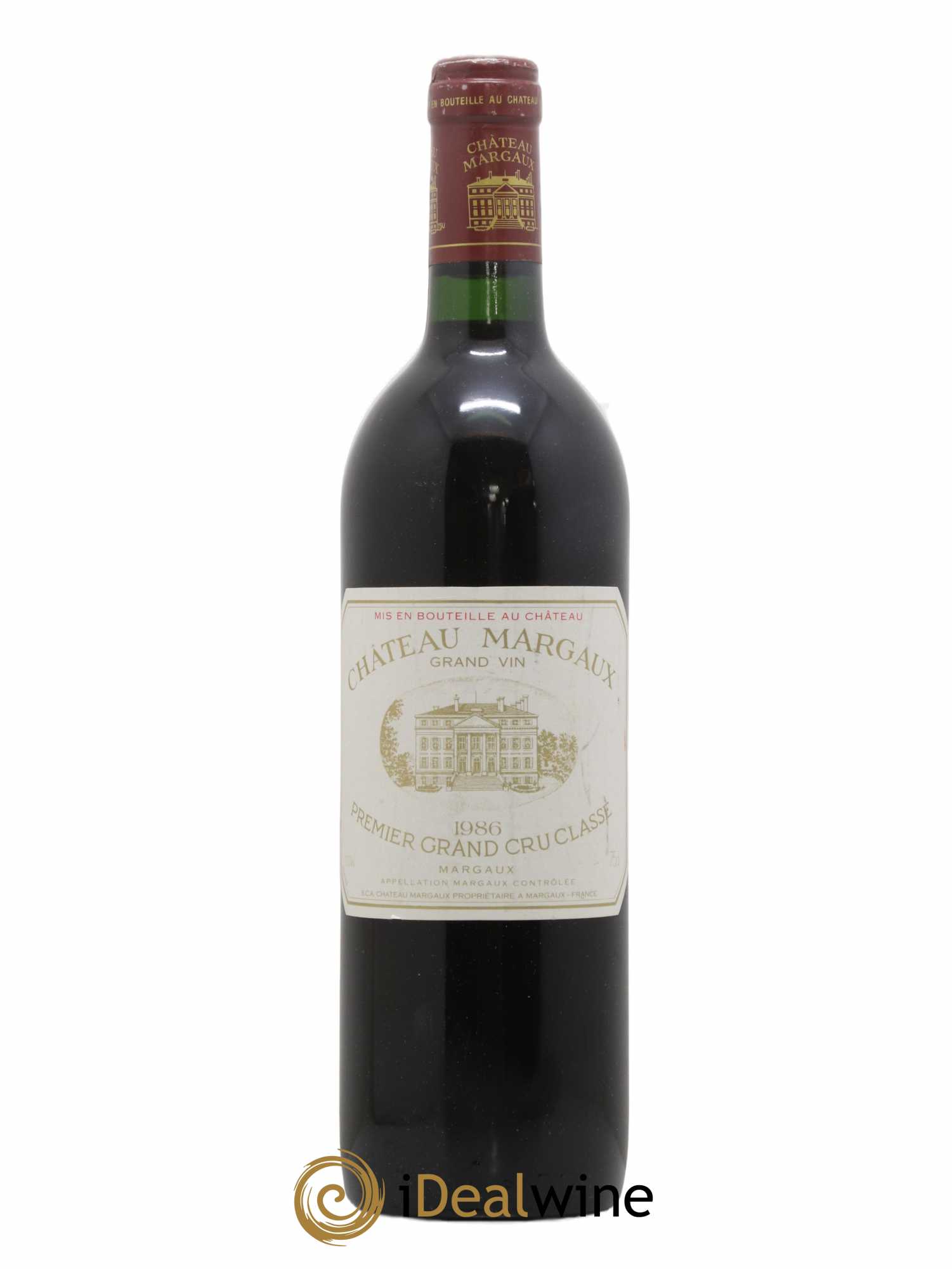 Château Margaux 1er Grand Cru Classé 1986 - Lot de 1 bouteille - 0