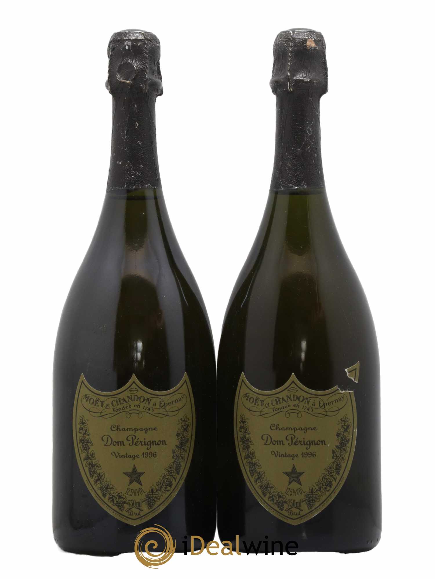 Brut Dom Pérignon 1996 - Lot de 2 bouteilles - 0