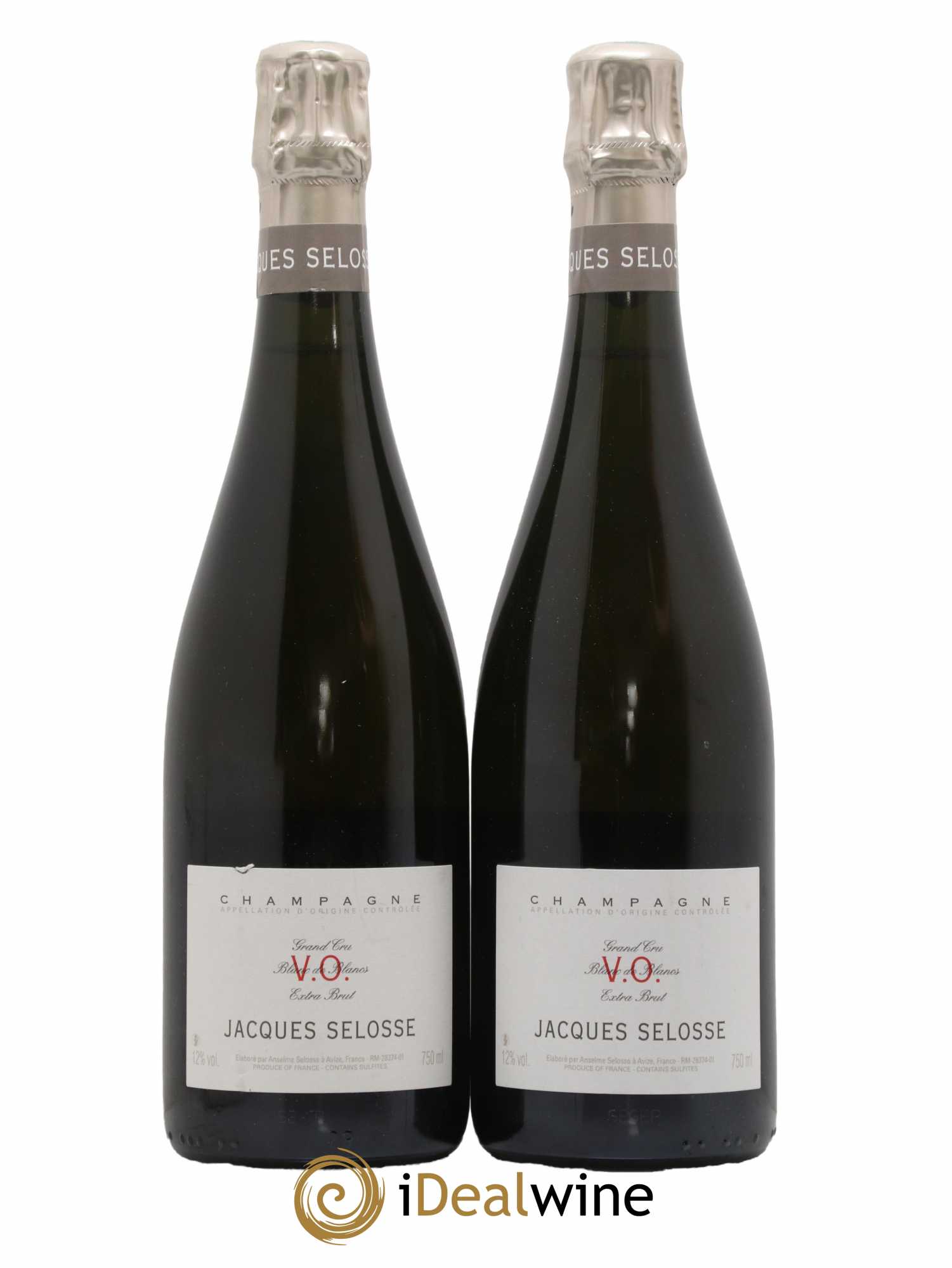 Version Originale Jacques Selosse - Lot de 2 bouteilles - 0