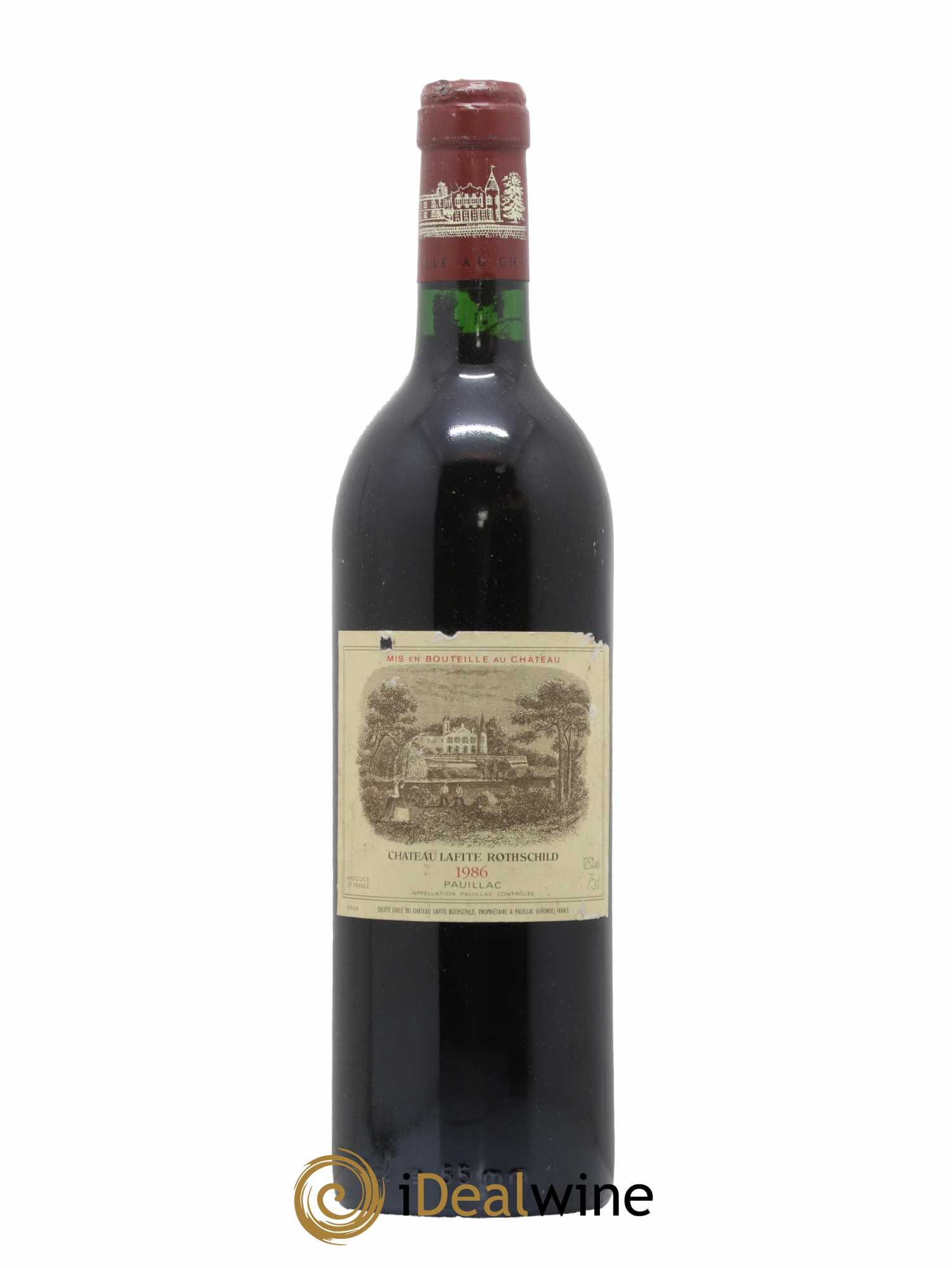 Château Lafite Rothschild 1er Grand Cru Classé (sans prix de réserve) 1986 - Lot de 1 bouteille - 0