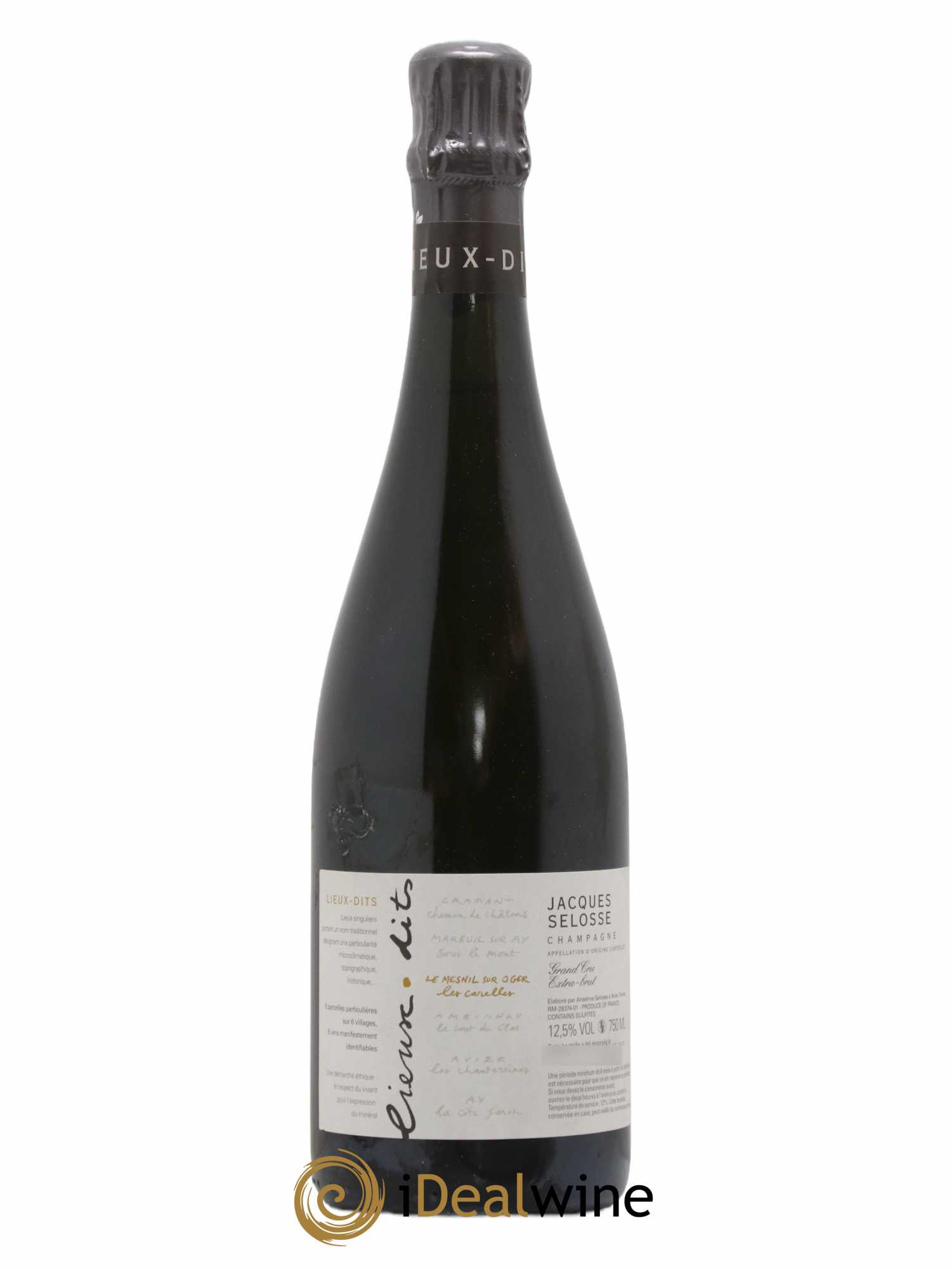 Les Carelles Blanc de Blancs Jacques Selosse - Lot de 1 bouteille - 0