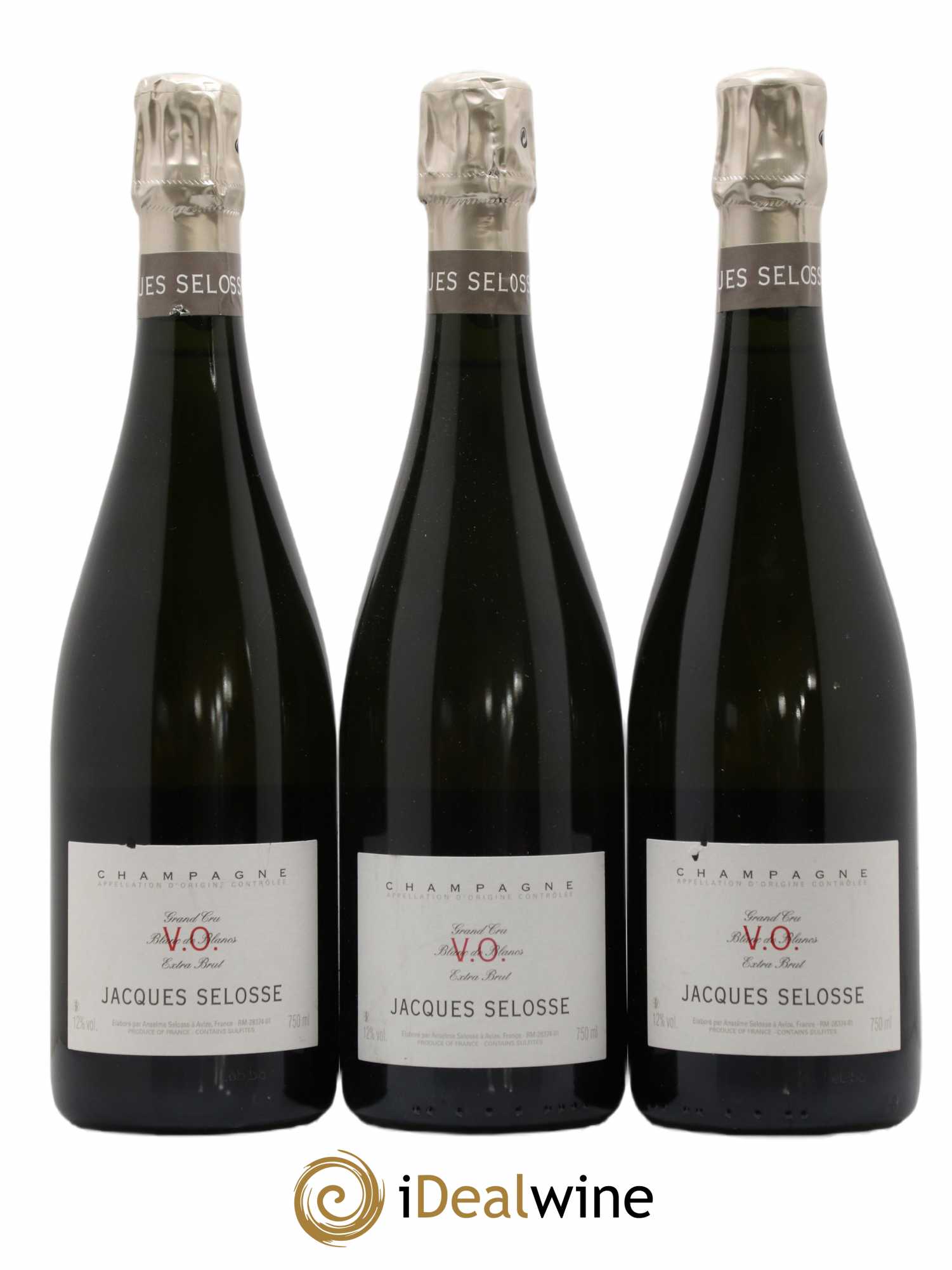 Version Originale Jacques Selosse - Lot de 3 bouteilles - 0