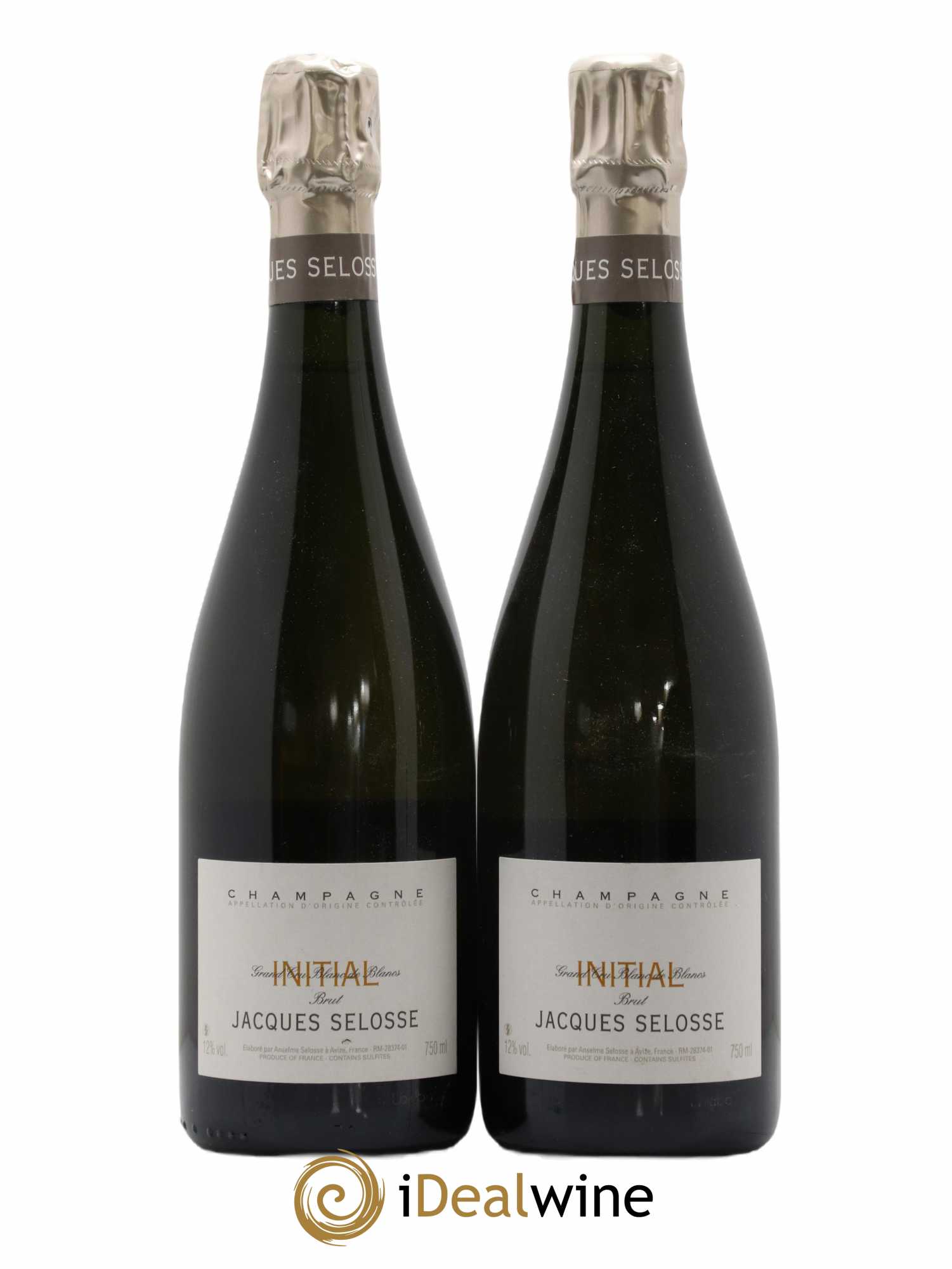 Initial Brut Jacques Selosse - Lot de 2 bouteilles - 0