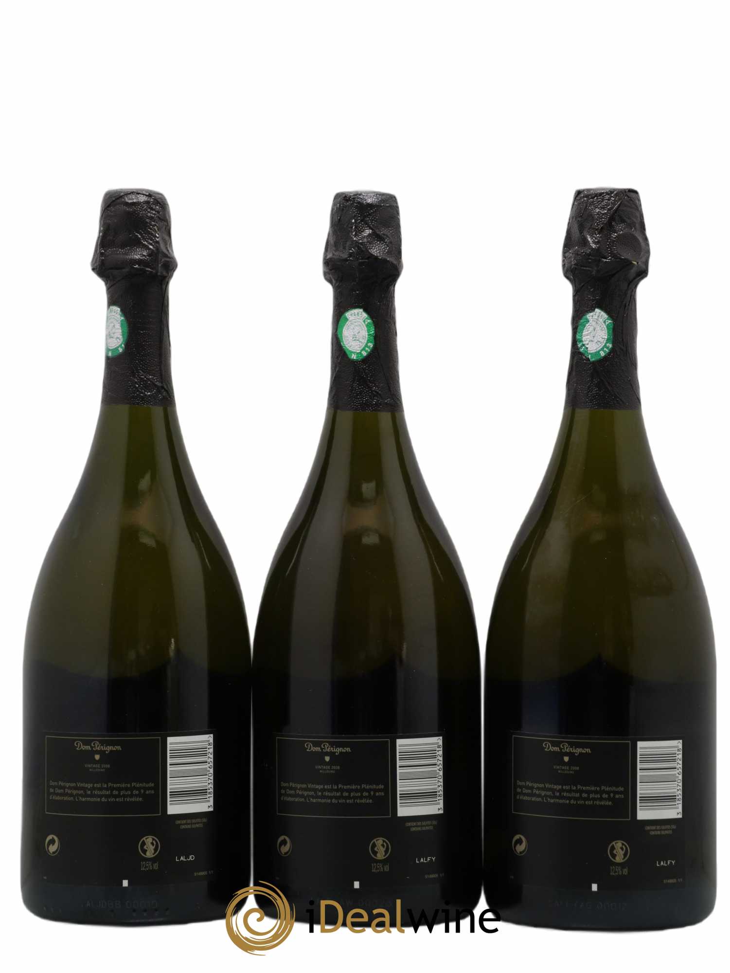 Brut Dom Pérignon 2008 - Lot de 3 bouteilles - 1
