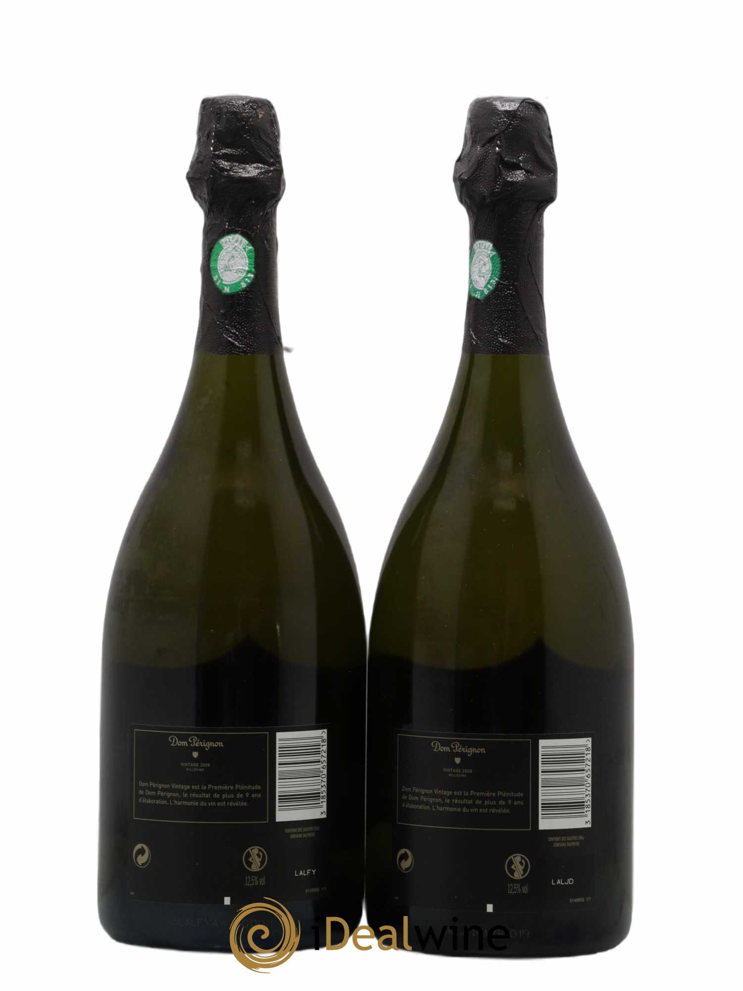 Brut Dom Pérignon 2008 - Lot de 2 bouteilles - 2