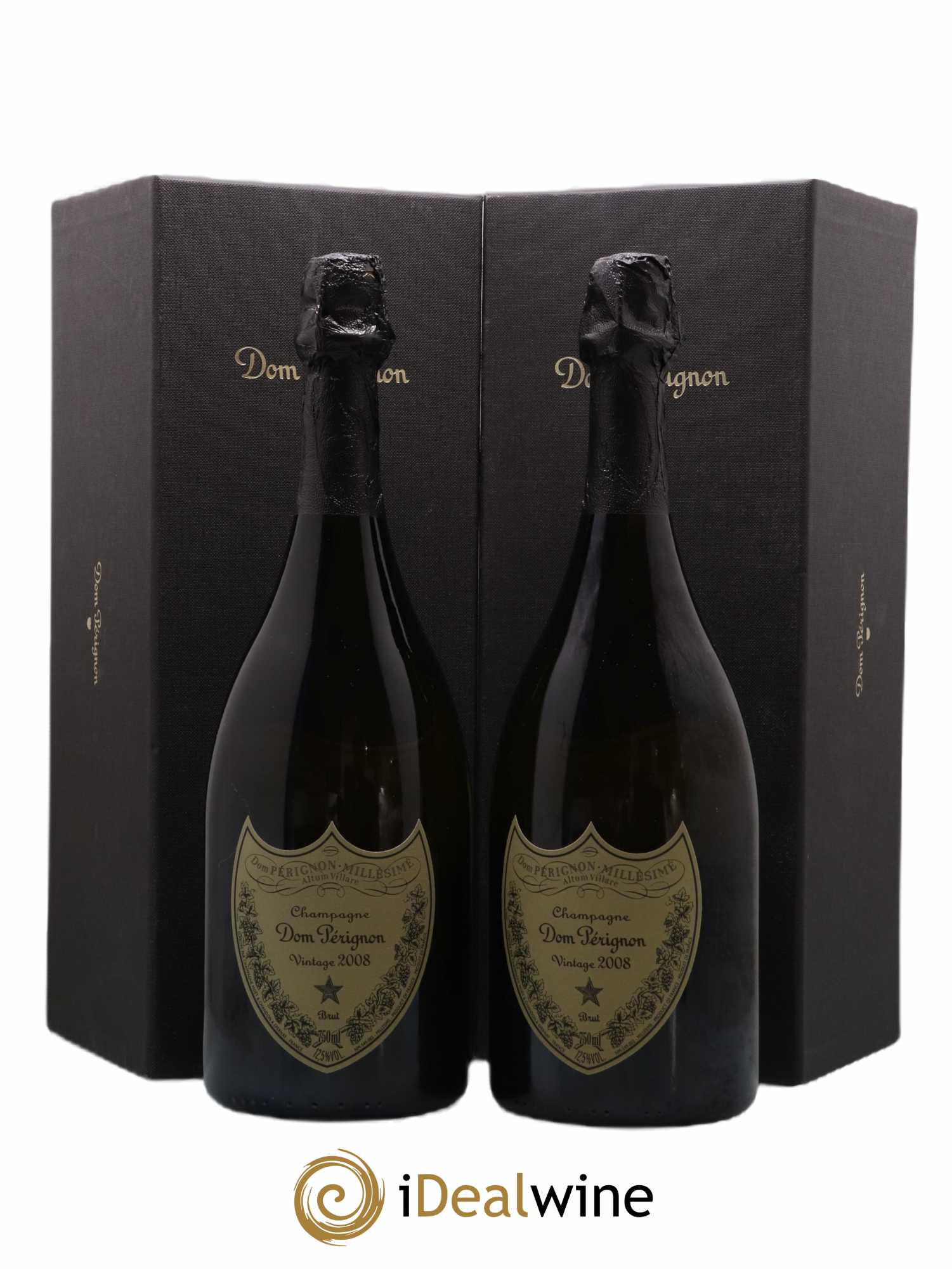 Brut Dom Pérignon 2008 - Lot de 2 bouteilles - 0