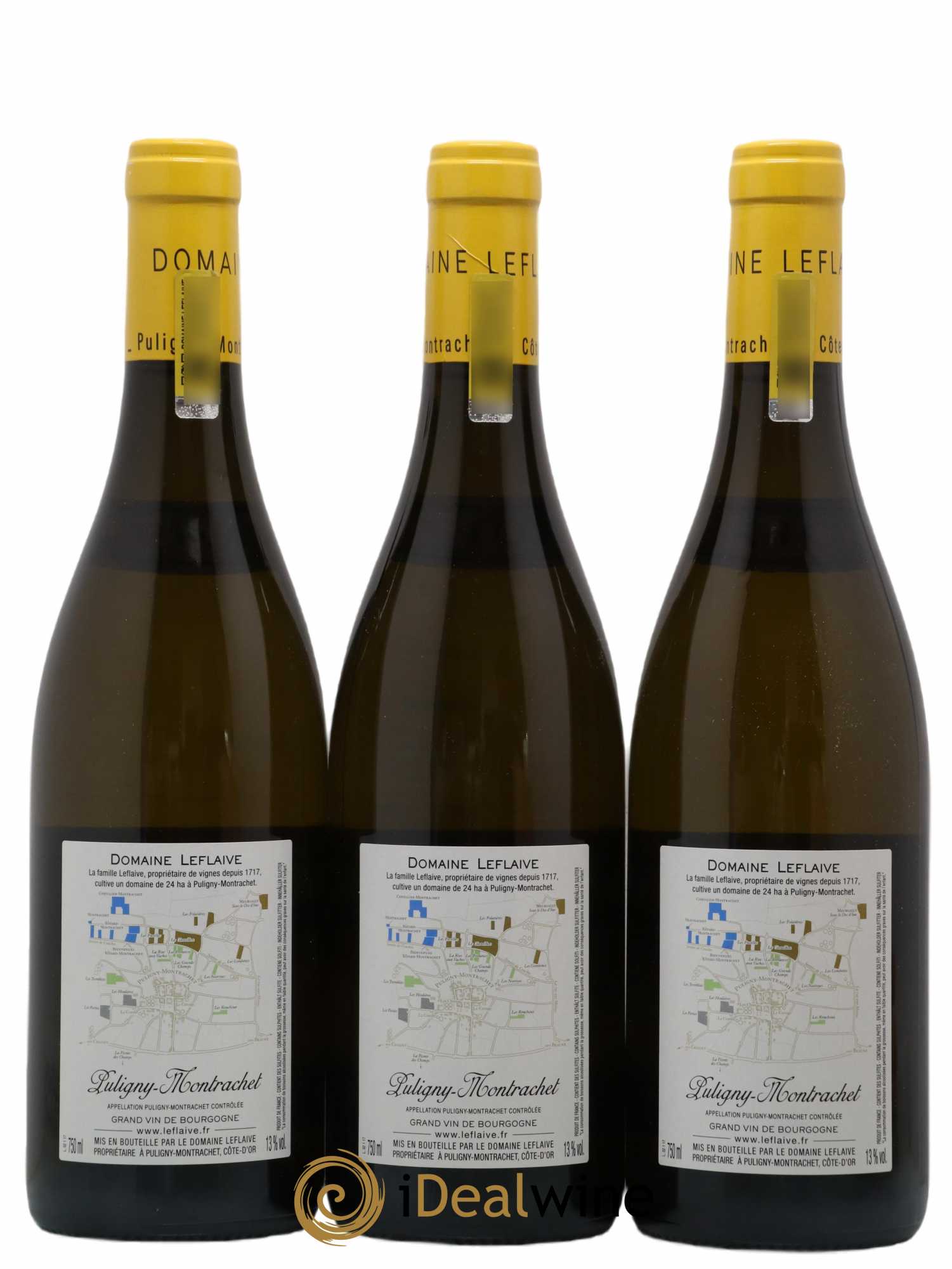 Puligny-Montrachet Leflaive (Domaine) 2017 - Lot de 3 bouteilles - 1