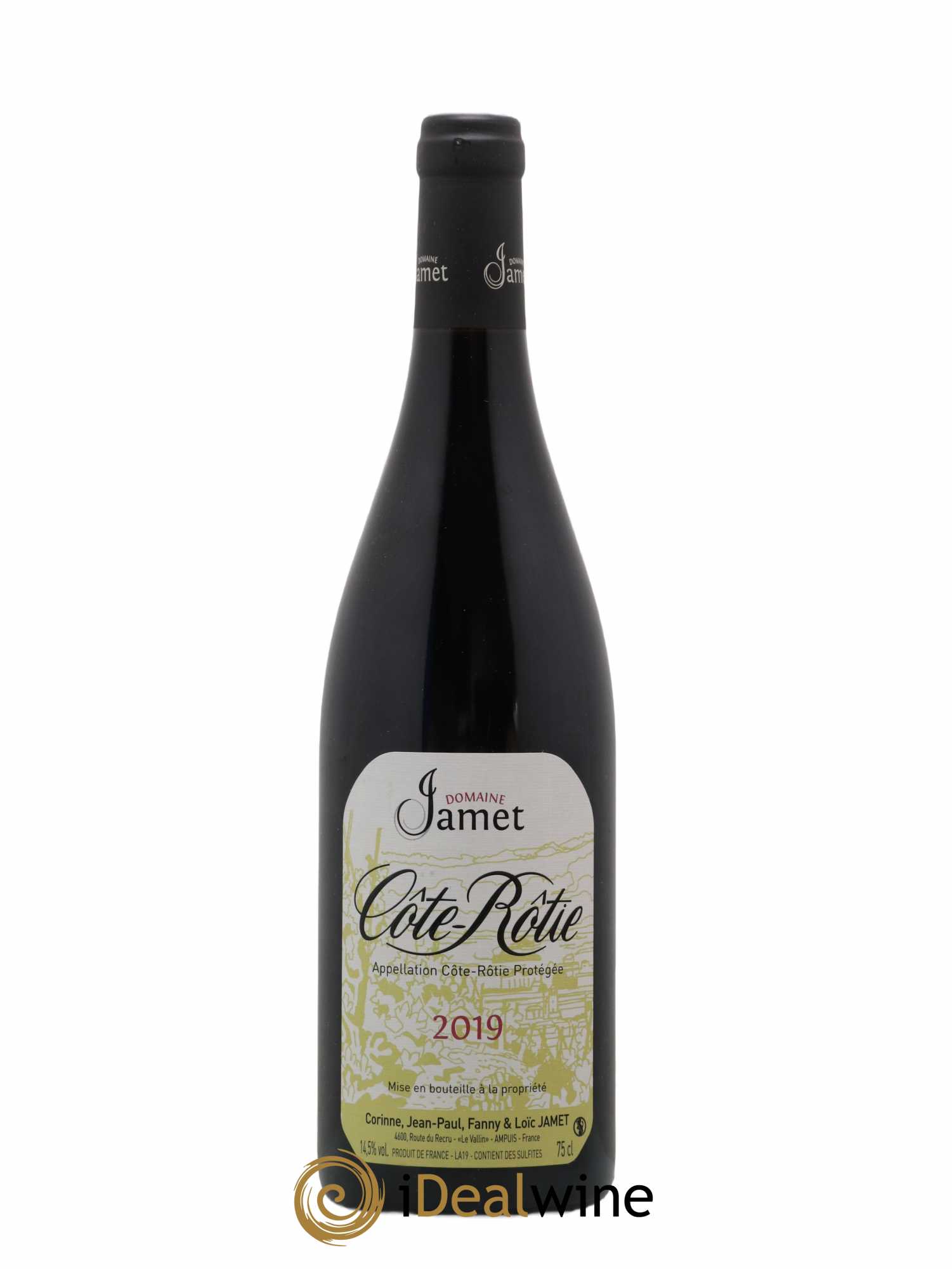 Côte-Rôtie Jamet (Domaine) 2019 - Lot de 1 bouteille - 0