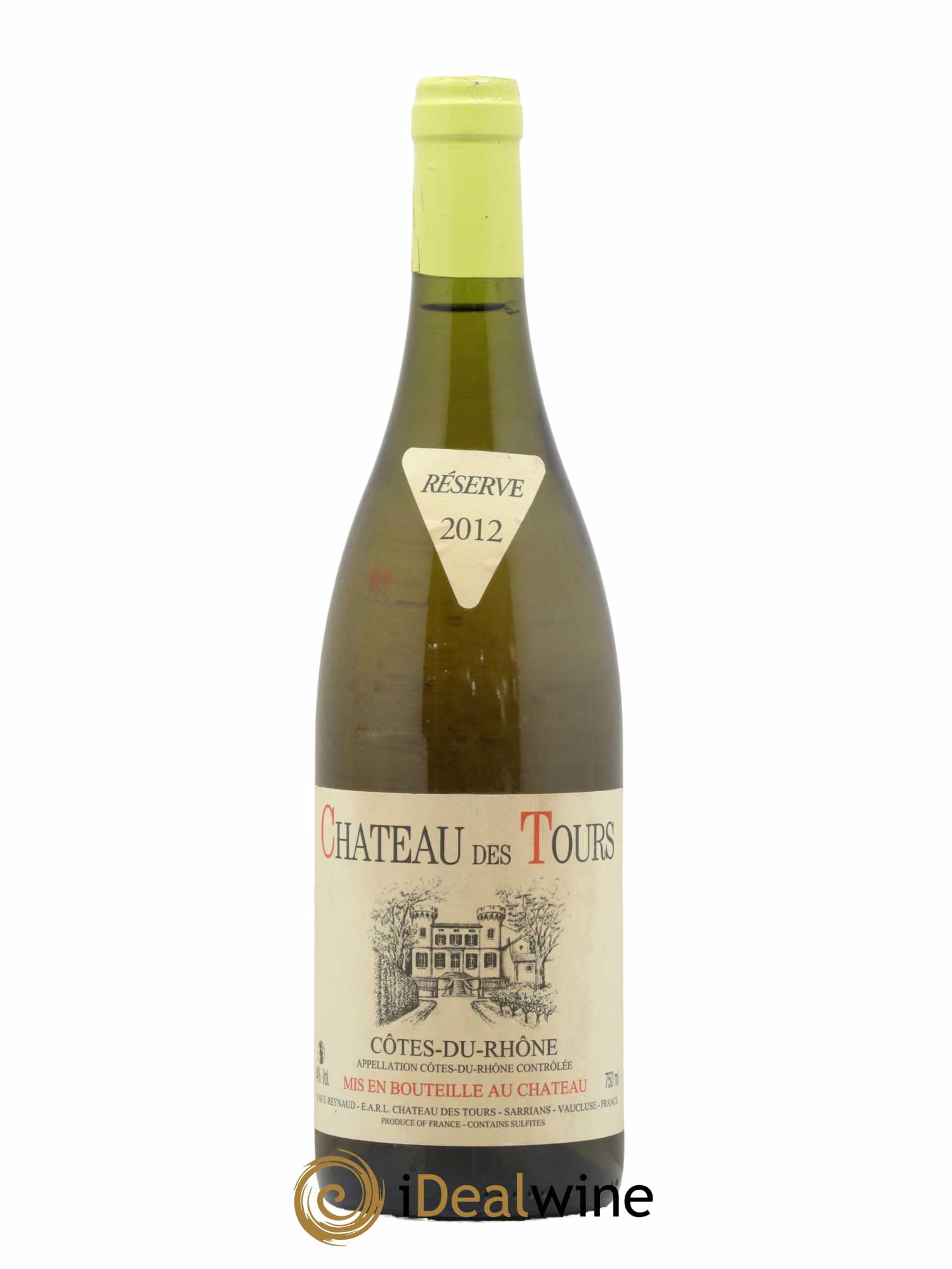 Côtes-du-Rhône Château des Tours Emmanuel Reynaud 2012 - Lot de 1 bouteille - 0