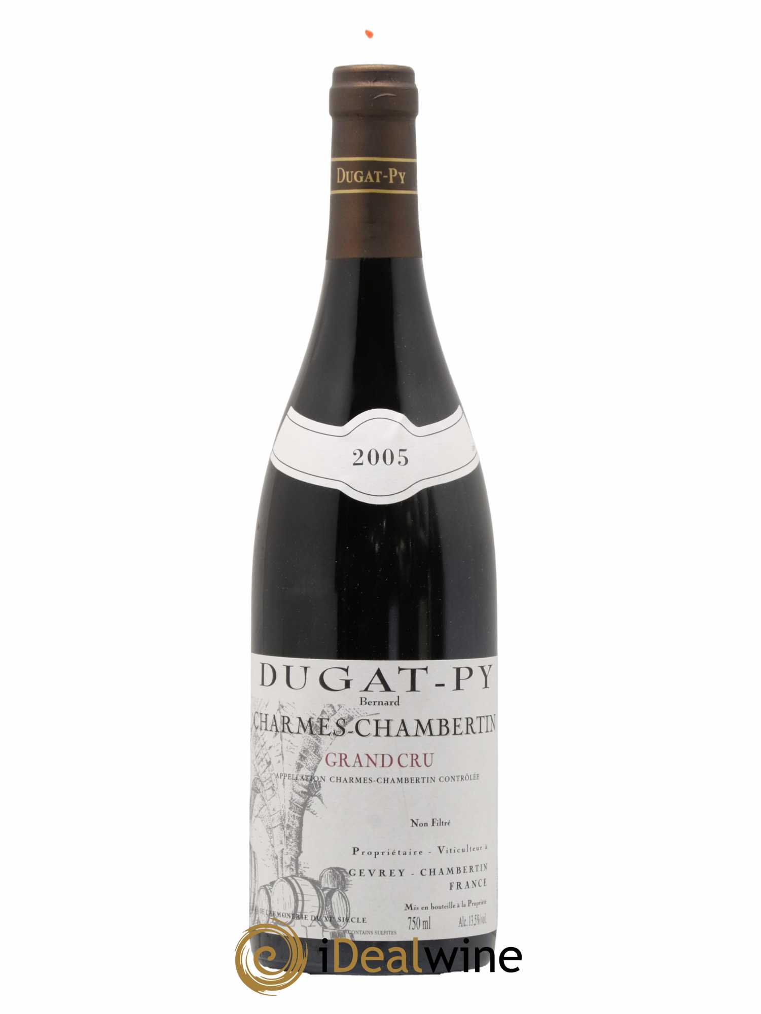 Charmes-Chambertin Grand Cru Dugat-Py 2005 - Lot de 1 bouteille - 0