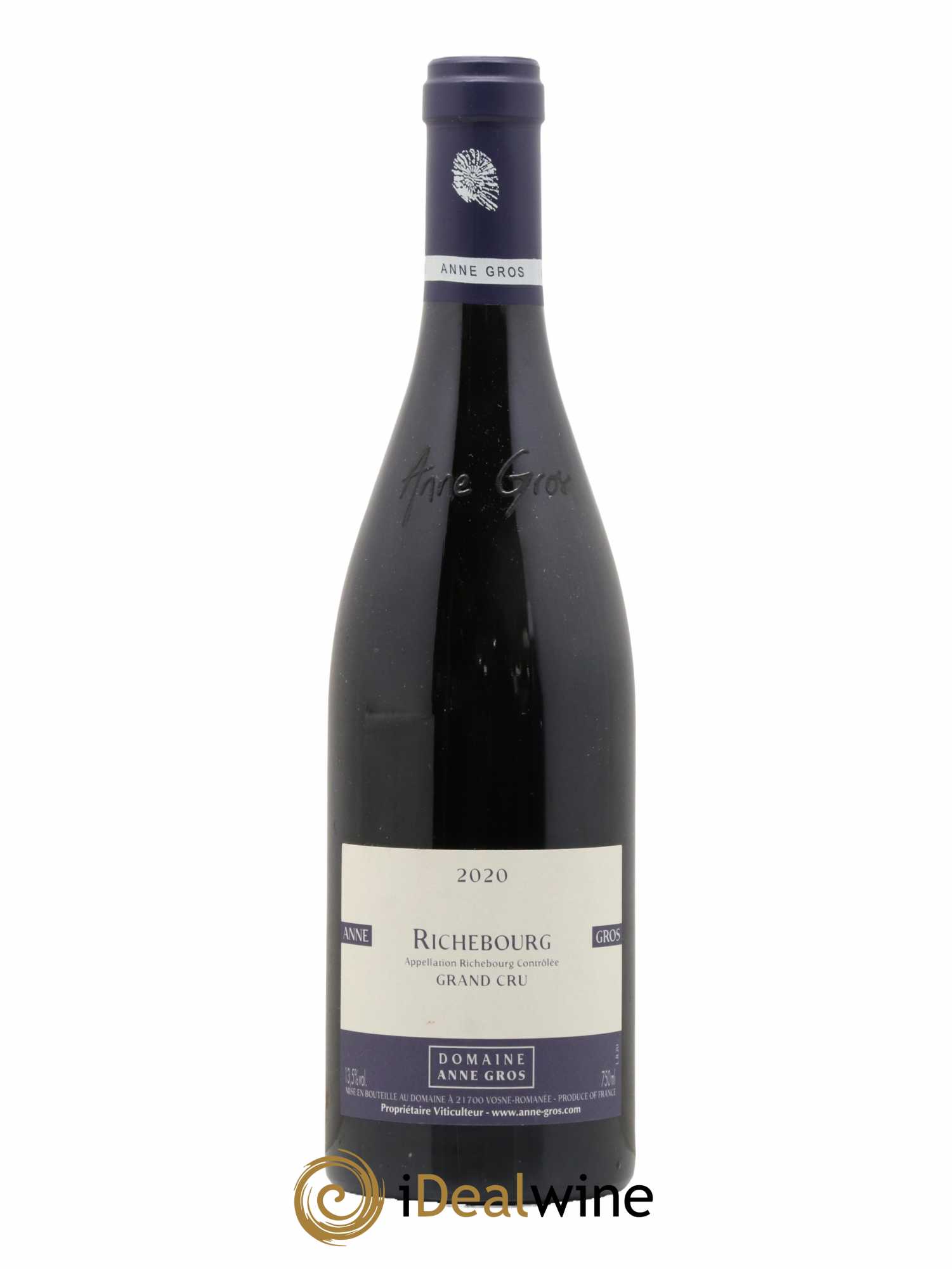 Richebourg Grand Cru Anne Gros 2020 - Lot de 1 bouteille - 0