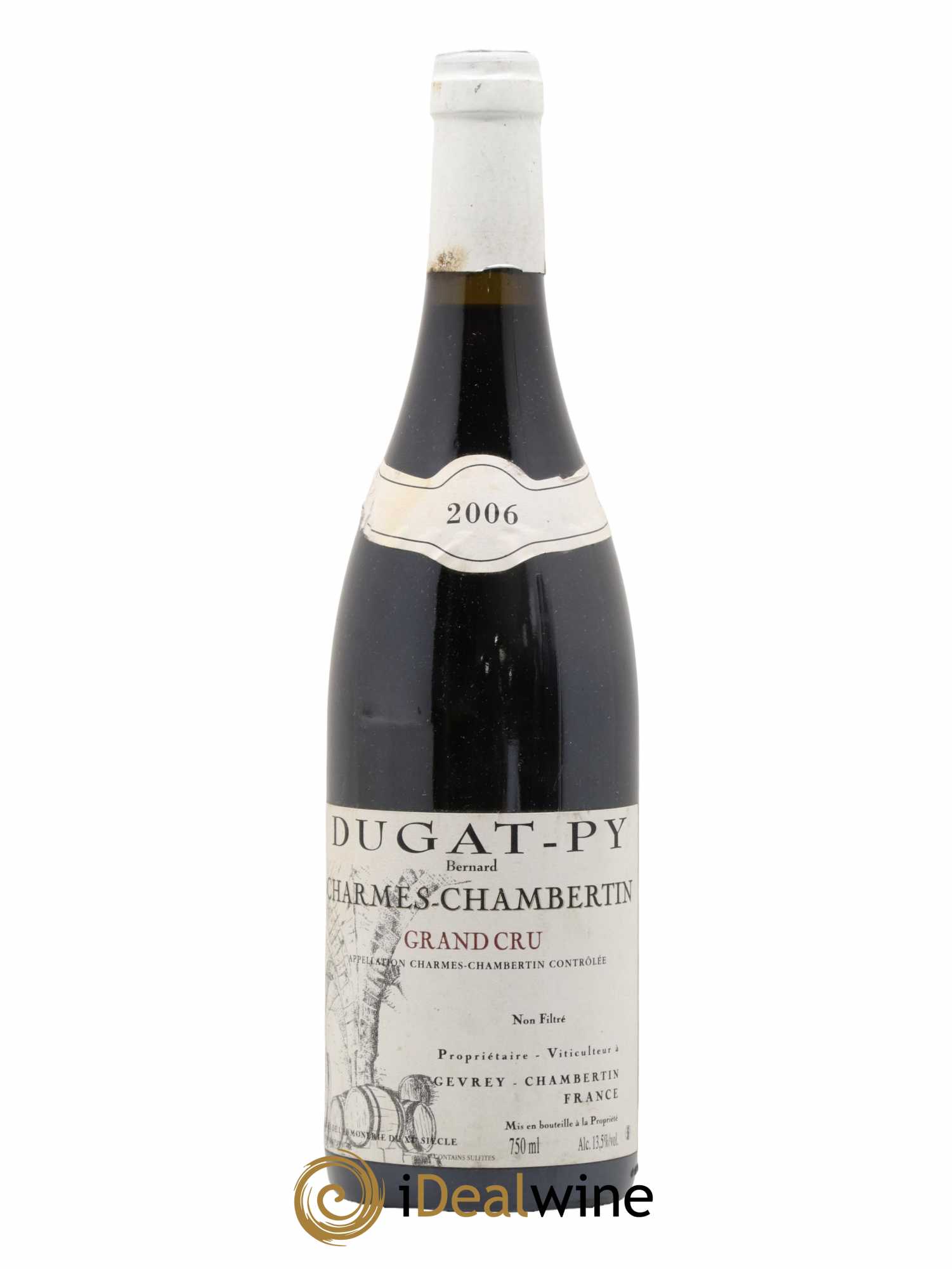Charmes-Chambertin Grand Cru Dugat-Py 2006 - Lot de 1 bouteille - 0