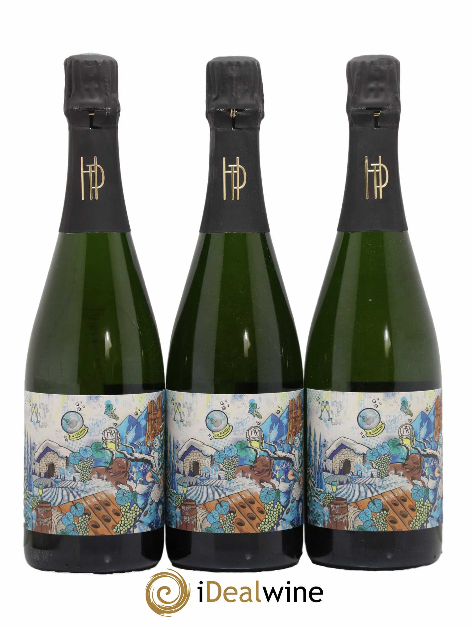 Blanc Comme Neige Pascal Henin - Romain Henin - Lot de 3 bouteilles - 0