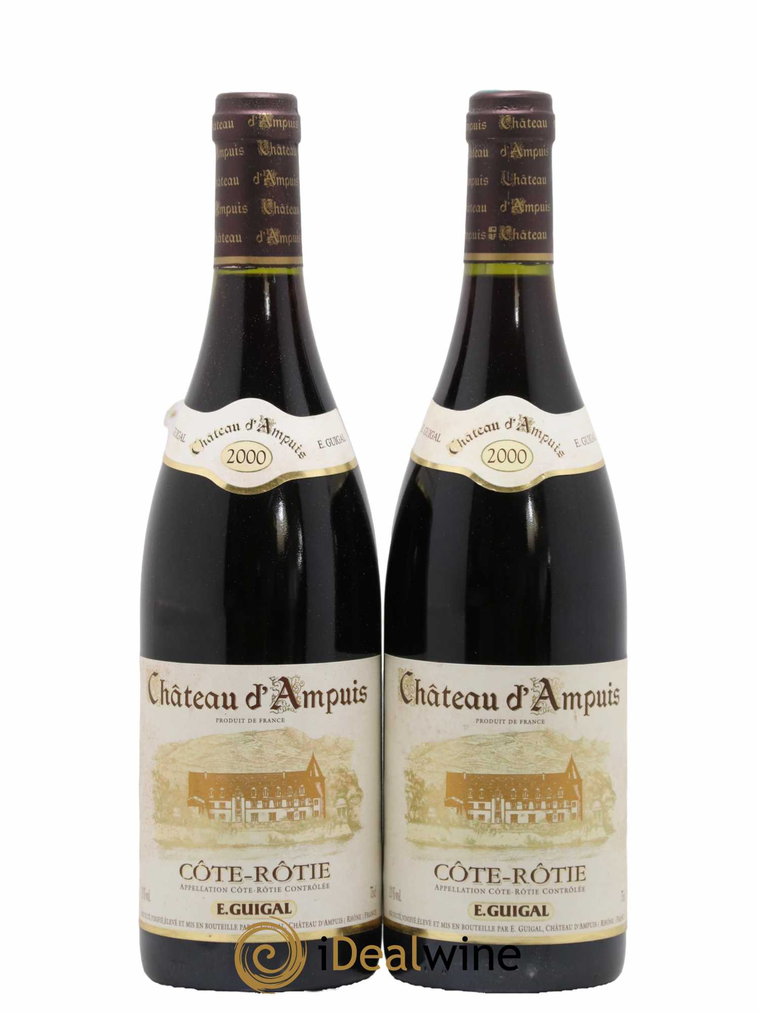 Côte-Rôtie Château d'Ampuis Guigal 2000 - Lot de 2 bouteilles - 0