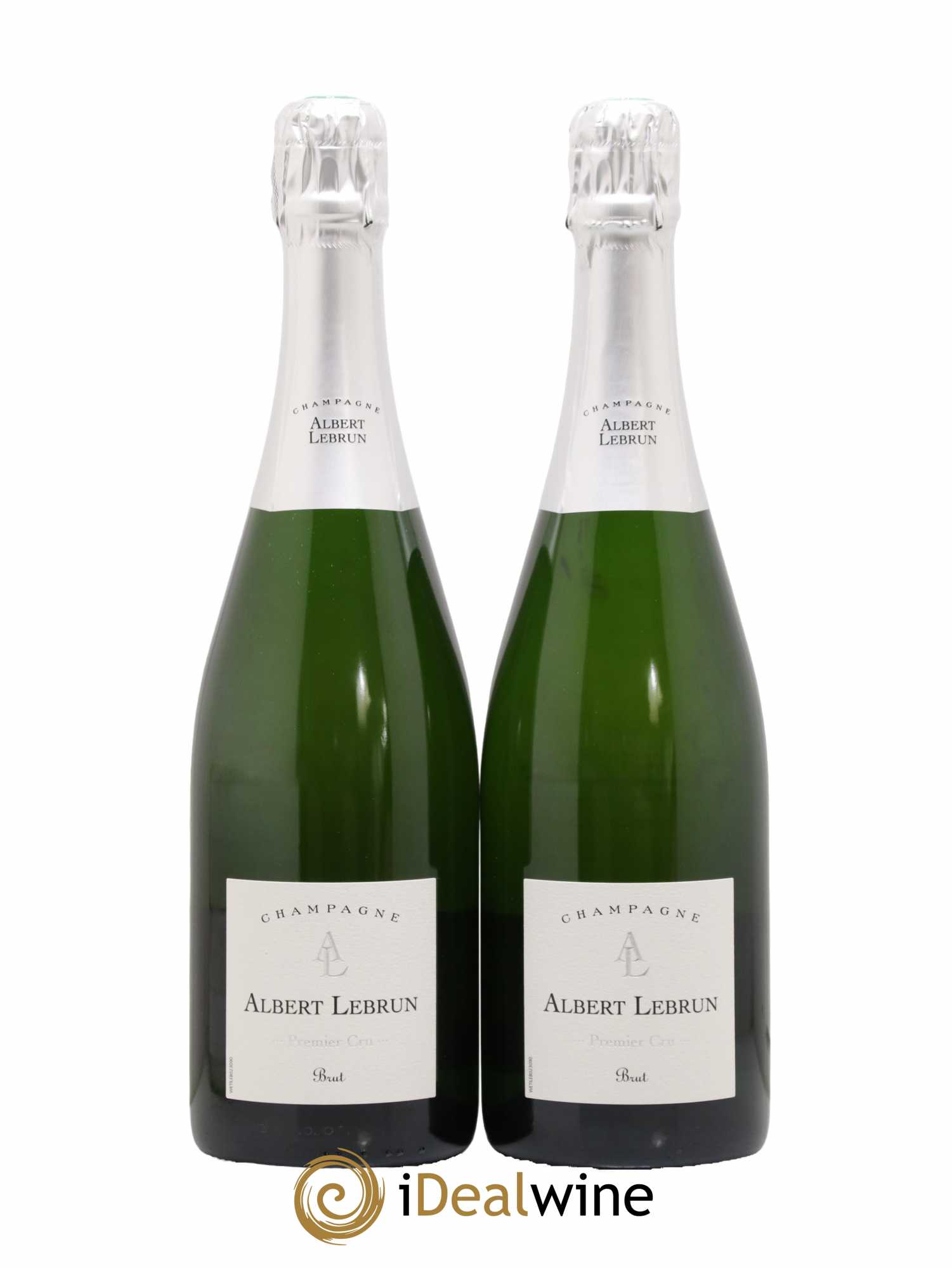 Champagne 1er cru Albert Lebrun - Lot de 2 bouteilles - 0