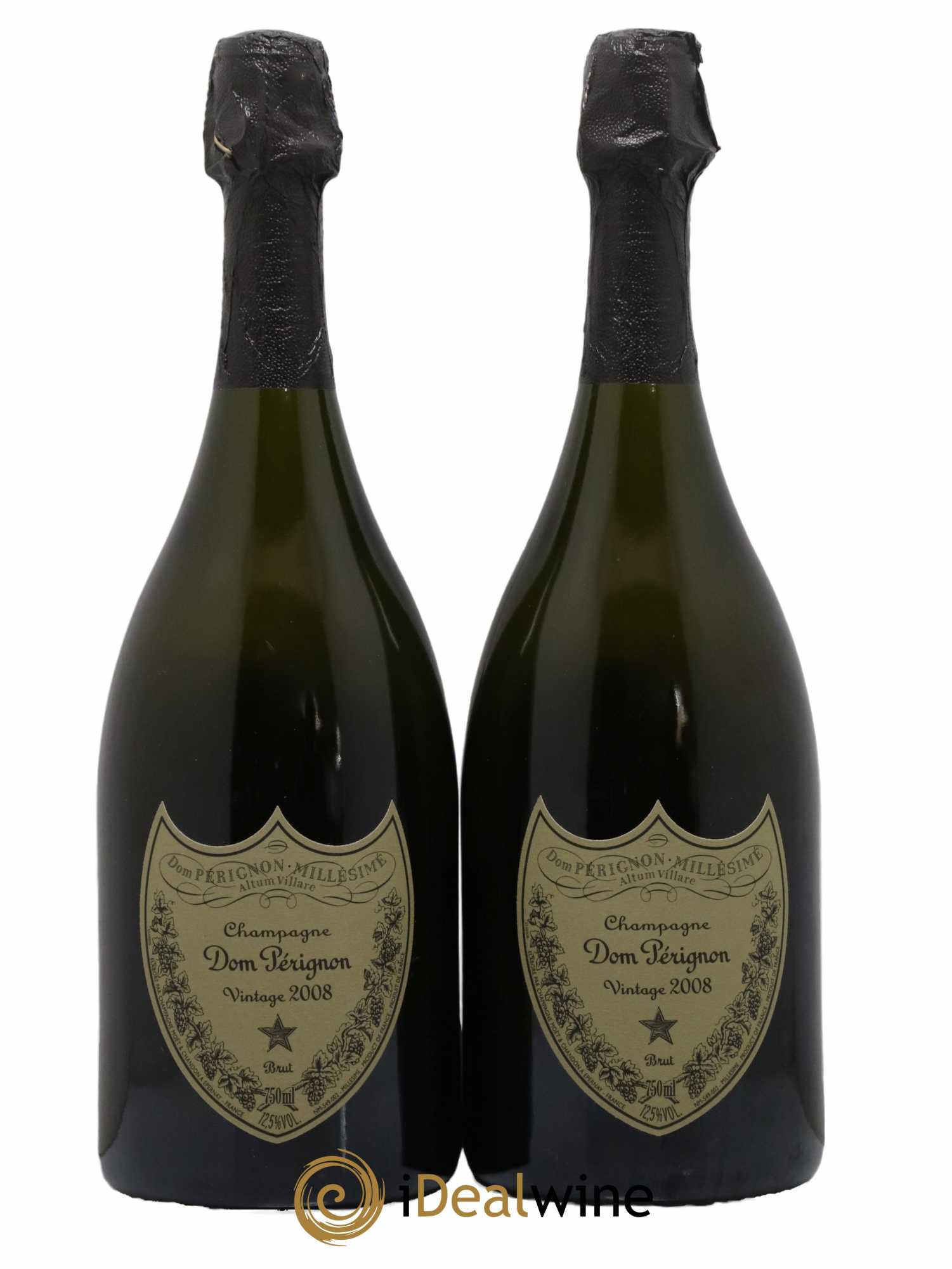 Brut Dom Pérignon 2008 - Lot de 2 bouteilles - 0