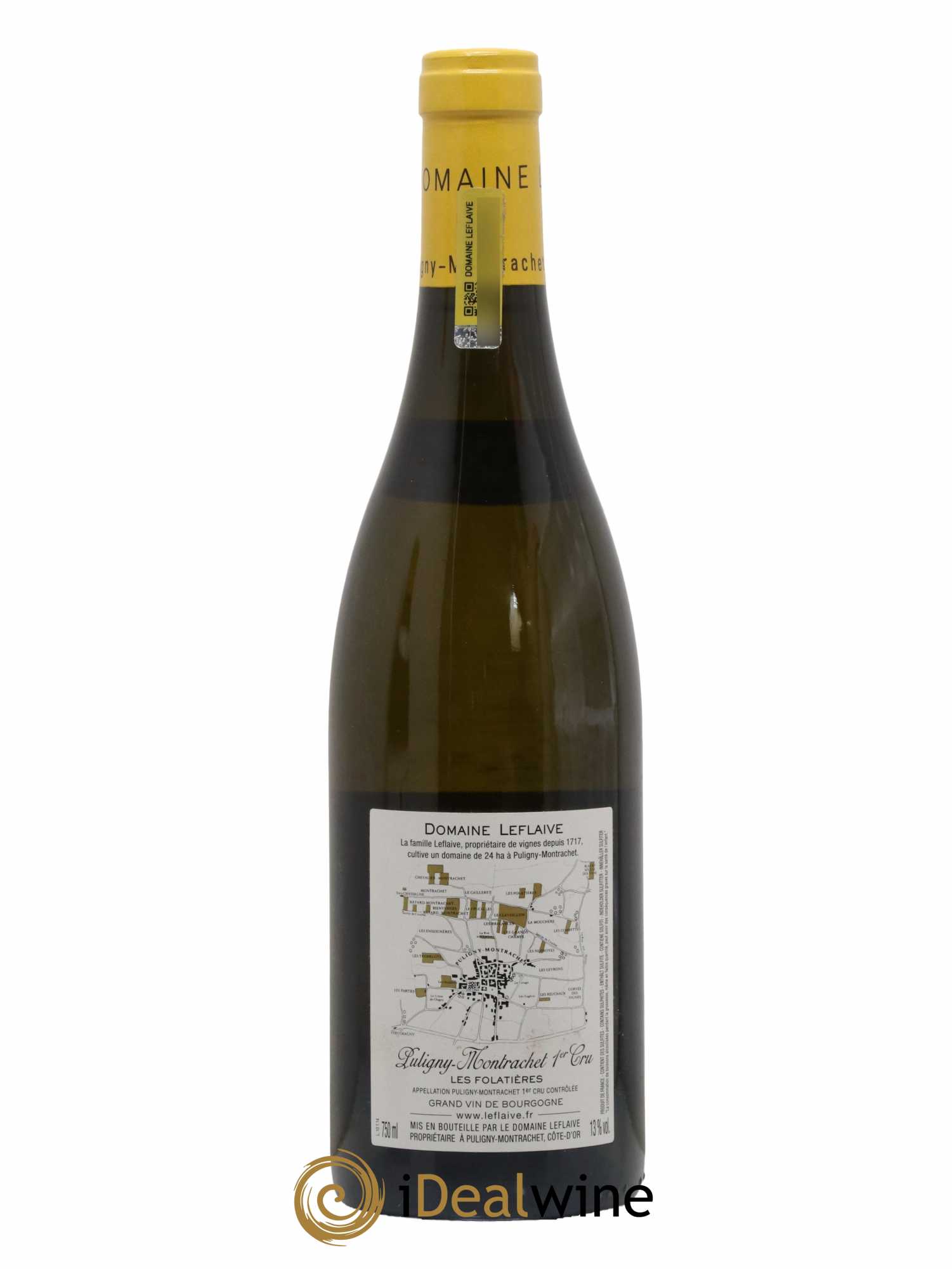 Puligny-Montrachet 1er Cru Les Folatières Leflaive (Domaine) 2014 - Lot de 1 bouteille - 1