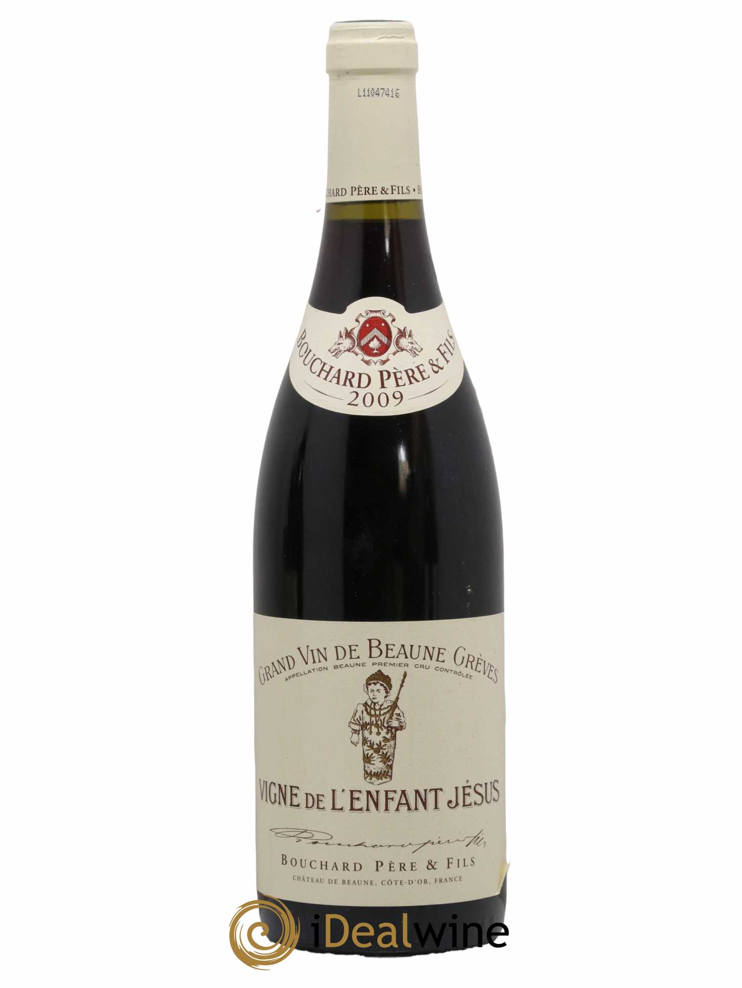 Beaune 1er Cru Grèves - Vigne de l'Enfant Jésus Bouchard Père & Fils 2009 - Lot de 1 bouteille - 0