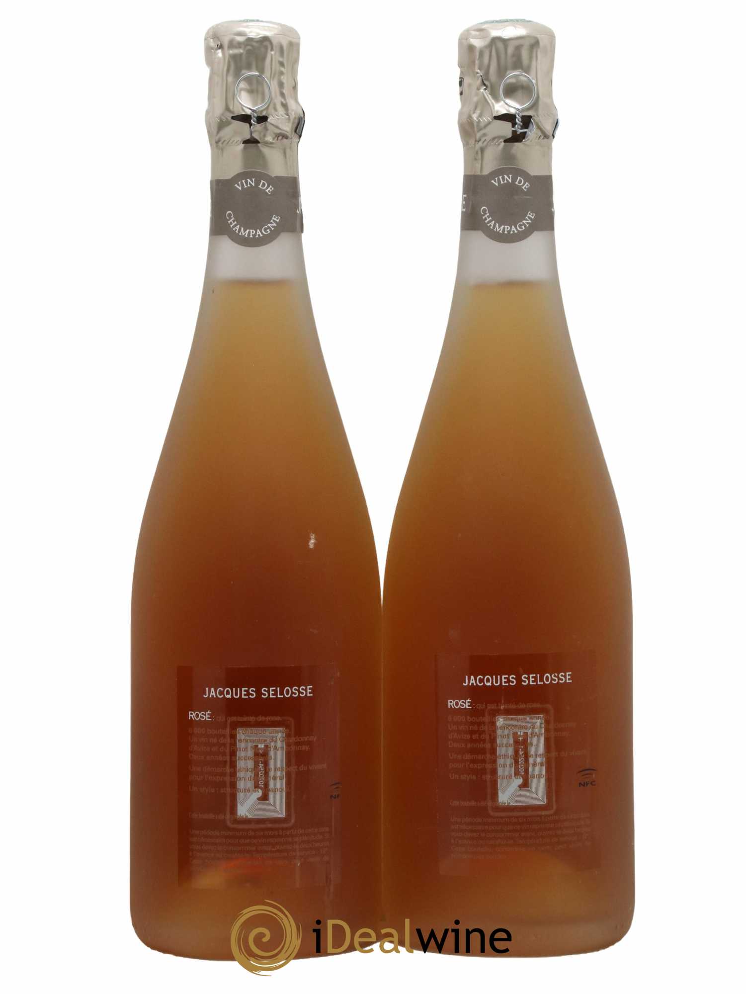 Rosé Brut Jacques Selosse - Lot de 2 bouteilles - 1