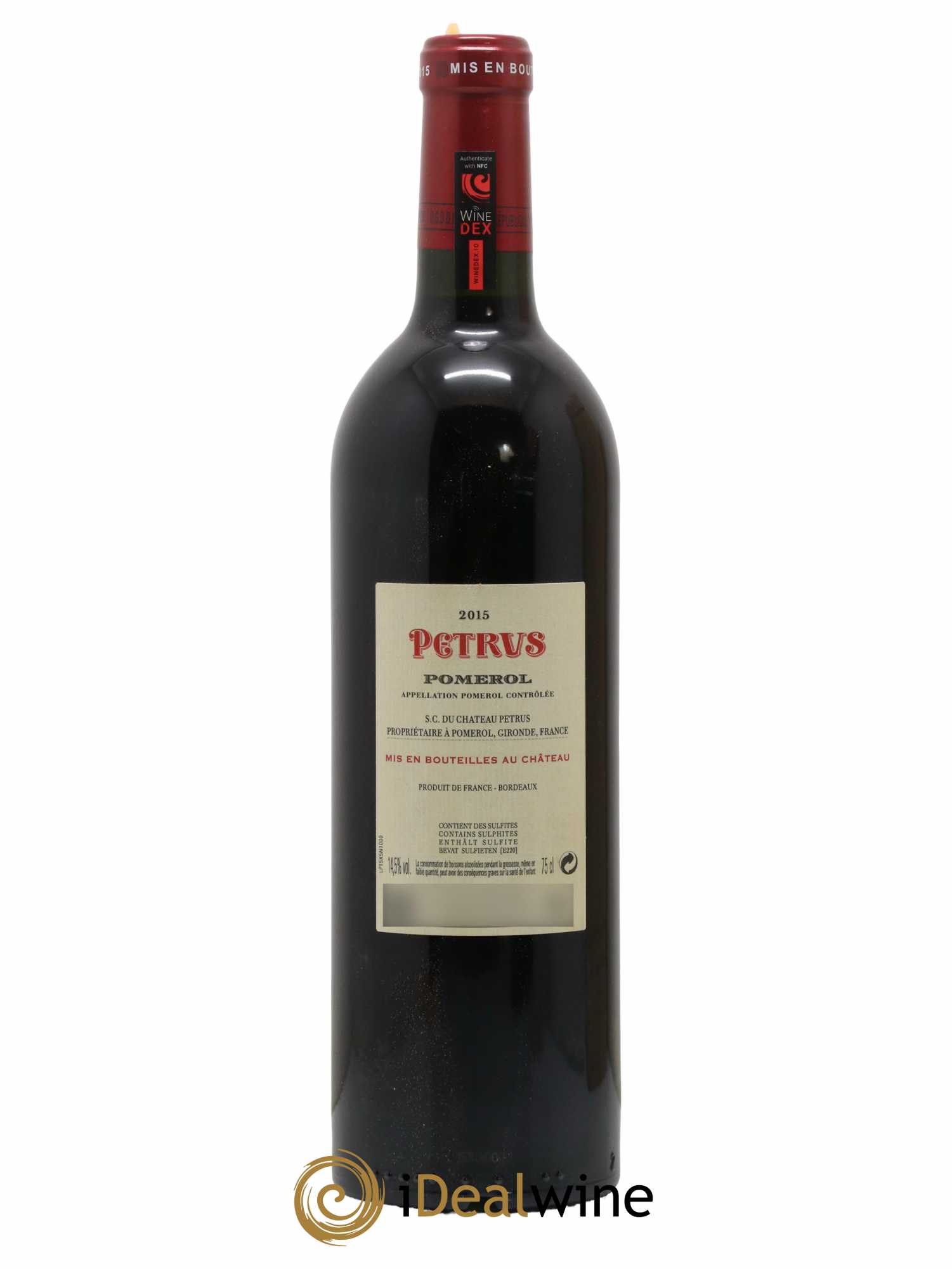 Petrus 2015 - Lot de 1 bouteille - 2