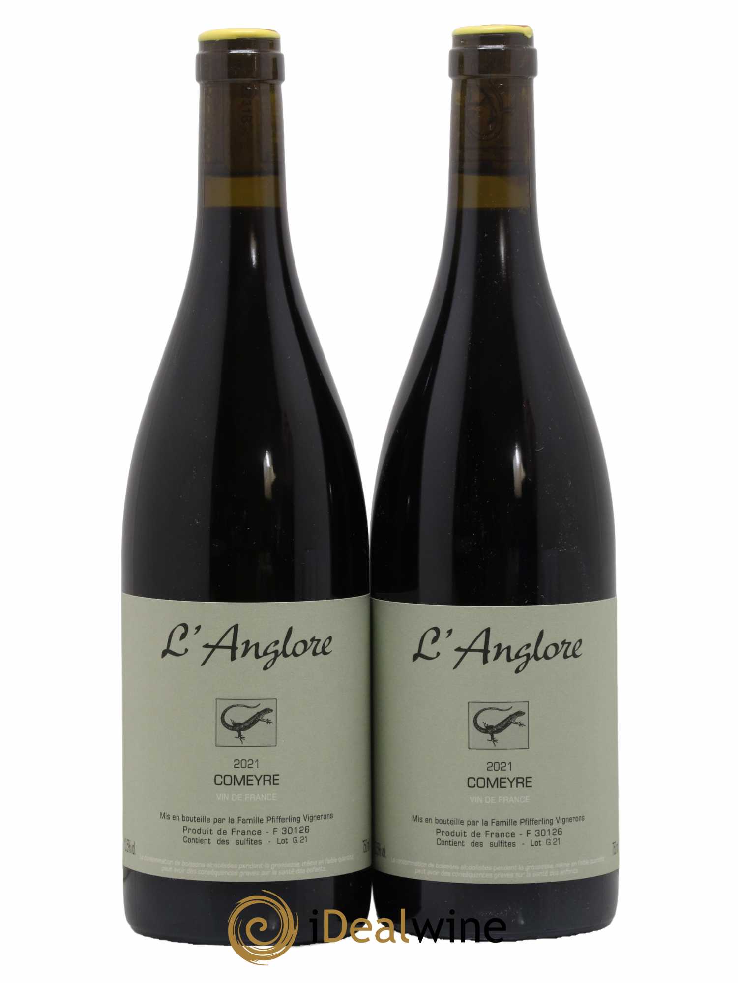 Vin de France Comeyre L'Anglore 2021 - Lot de 2 bouteilles - 0