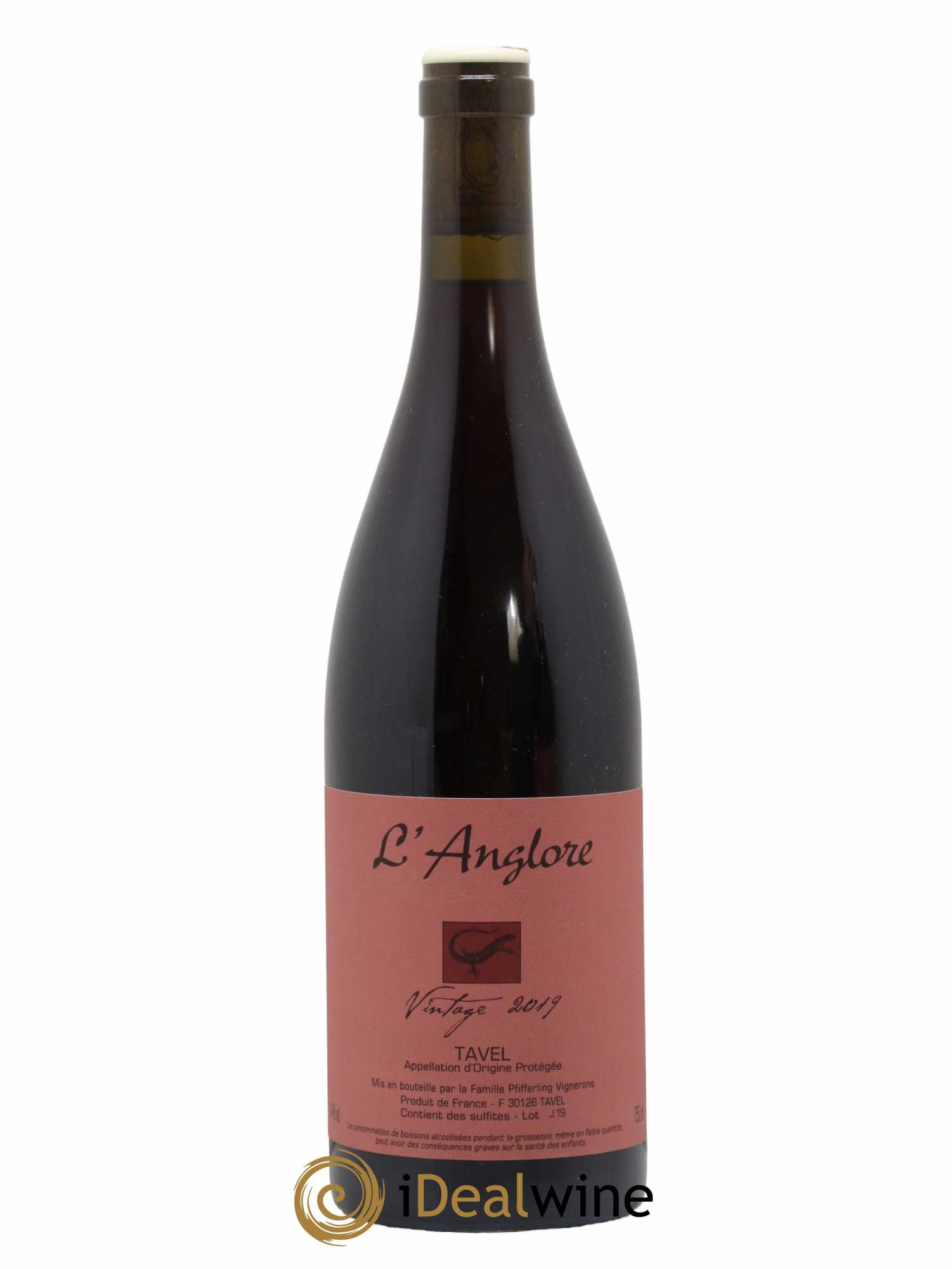 Tavel Vintage L'Anglore 2019 - Lot de 1 bouteille - 0