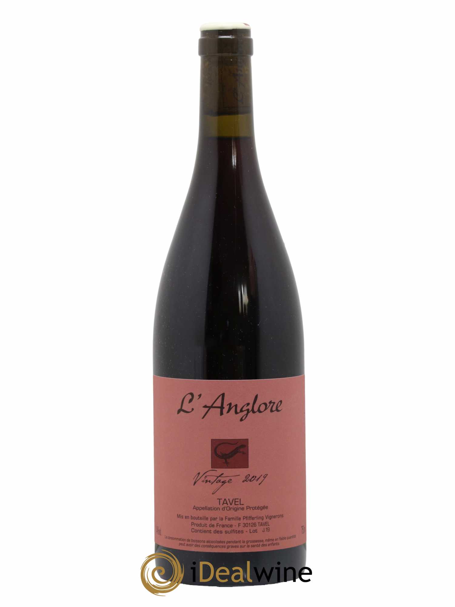 Tavel Vintage L'Anglore 2019 - Lot de 1 bouteille - 0