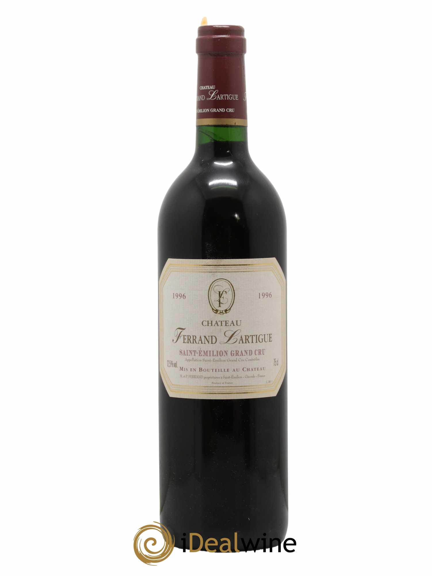 Château Ferrand Lartigue 1996 - Lot de 1 bouteille - 0