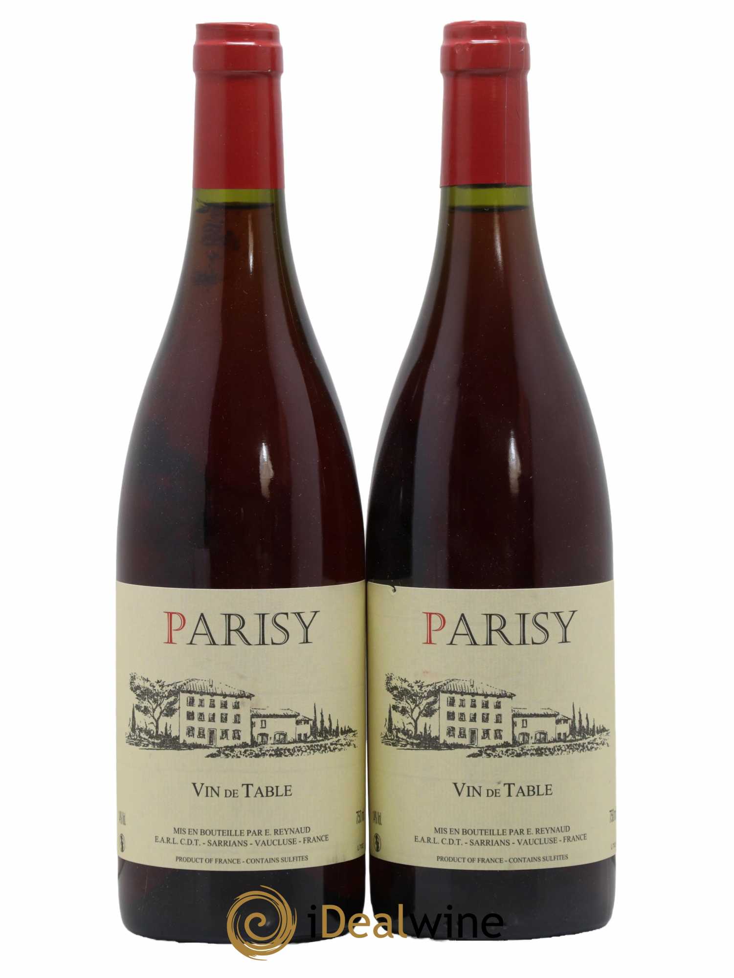 Vin de Table Parisy Emmanuel Reynaud - Posten von 2 Flaschen - 0