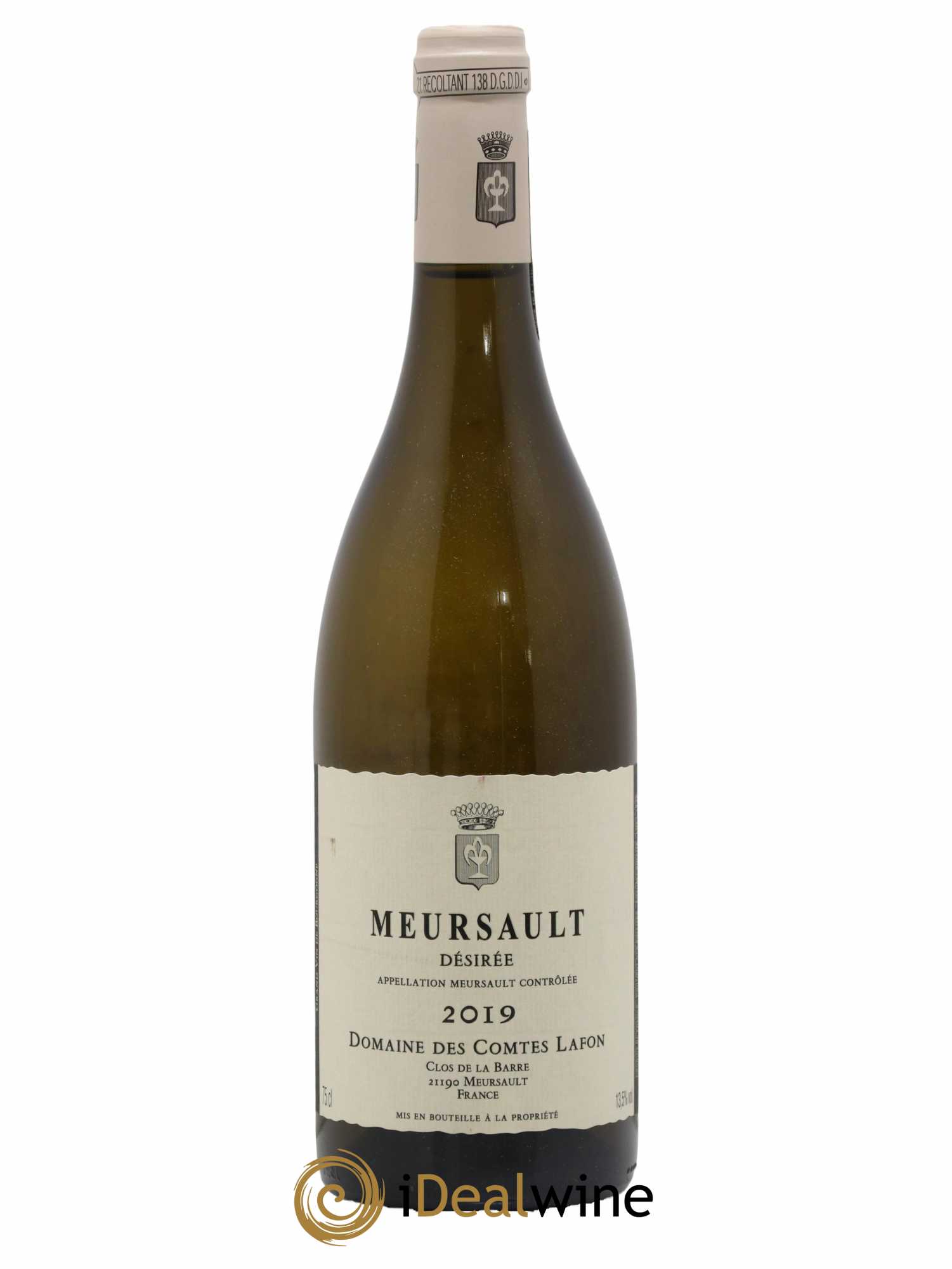 Meursault Désirée Comtes Lafon (Domaine des) 2019 - Lot de 1 bouteille - 0