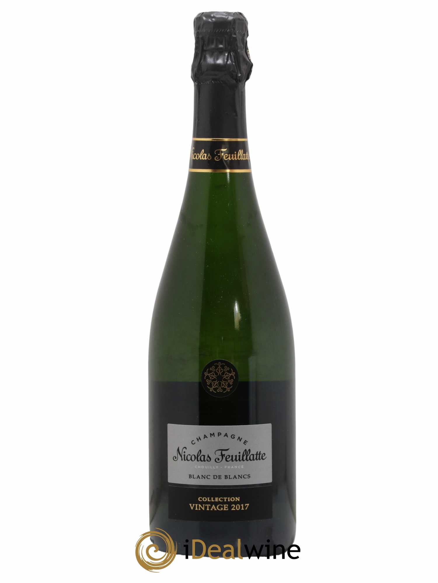 Champagne Blanc de Blancs Collection Vintage Nicolas Feuillatte 2017 - Lot de 1 bouteille - 0