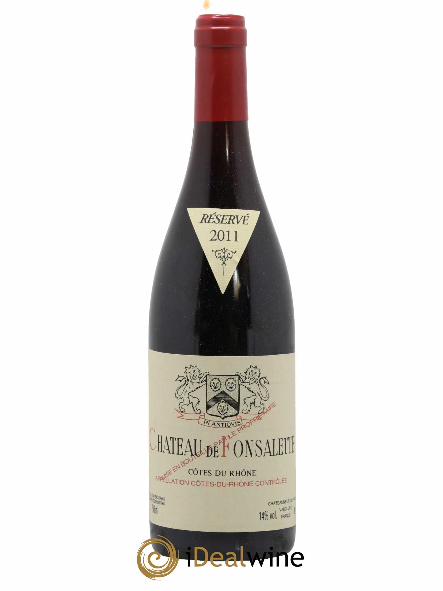 Côtes-du-Rhône Château de Fonsalette Emmanuel Reynaud 2011 - Lot de 1 bouteille - 0