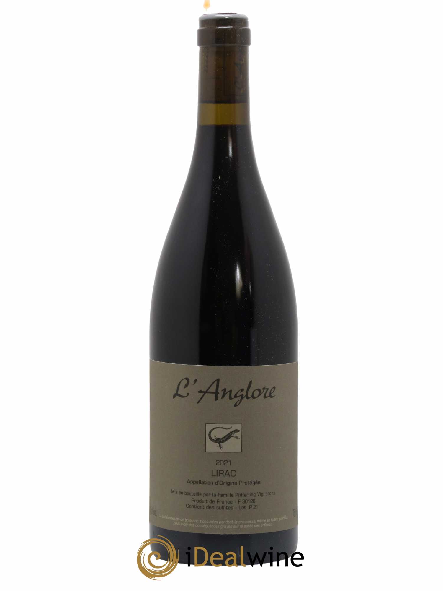 Lirac L'Anglore 2021 - Posten von 1 Flasche - 0