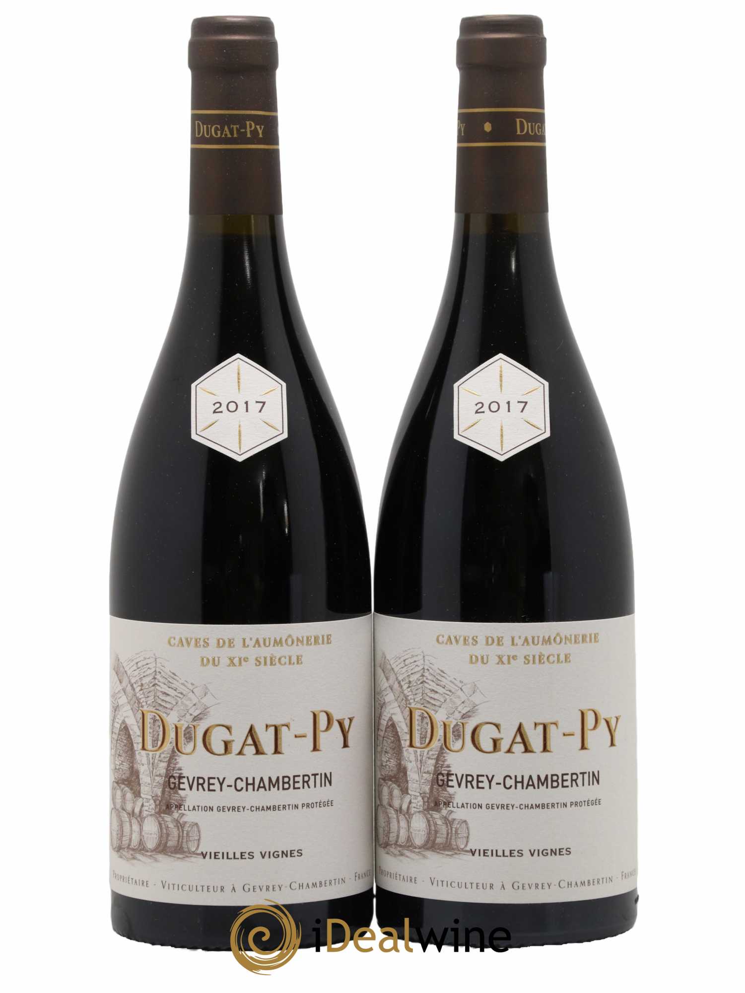 Gevrey-Chambertin Vieilles Vignes Dugat-Py 2017 - Lot de 2 bouteilles - 0