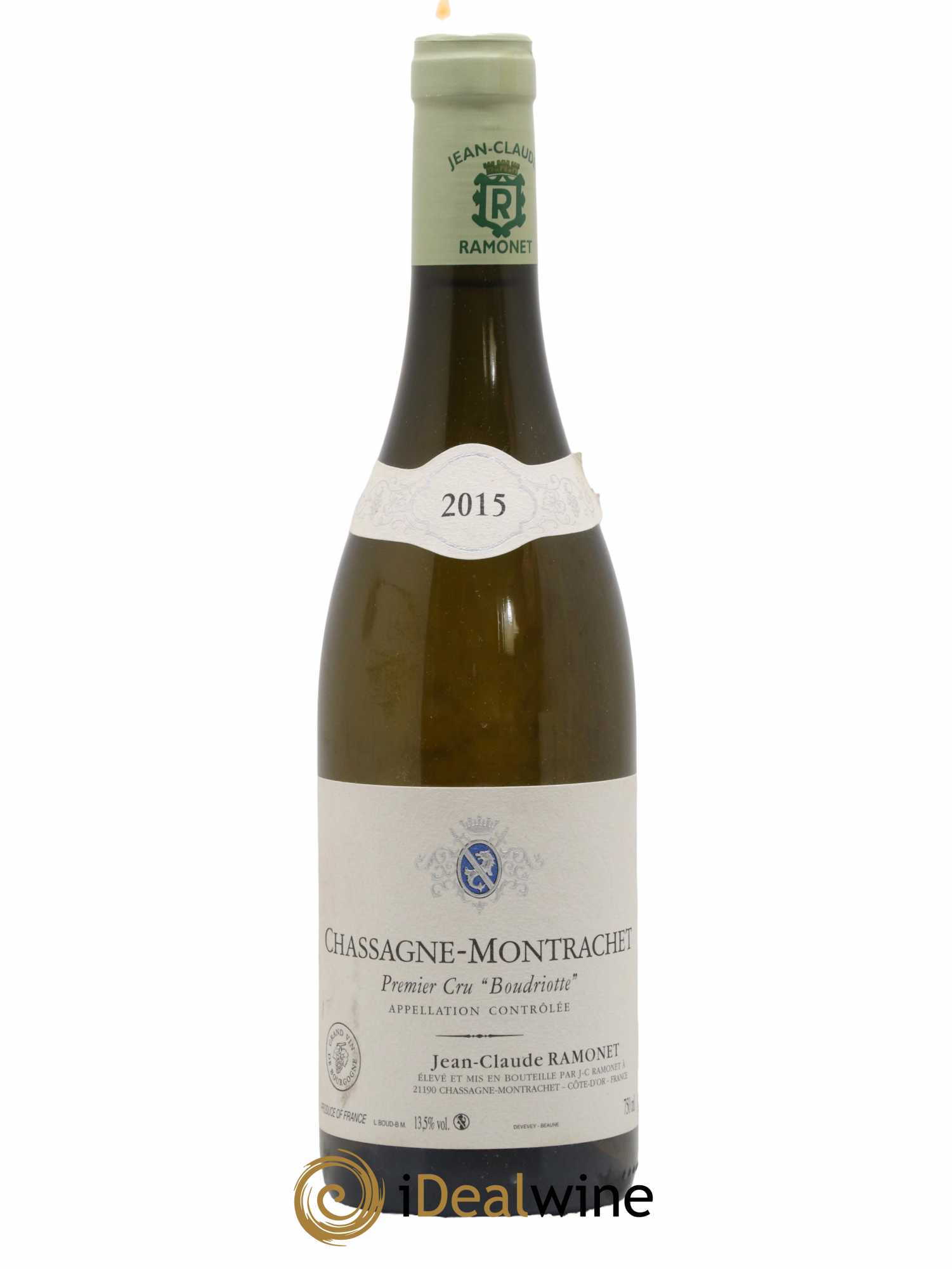 Chassagne-Montrachet 1er Cru Boudriotte Ramonet (Domaine) 2015 - Lot de 1 bouteille - 0