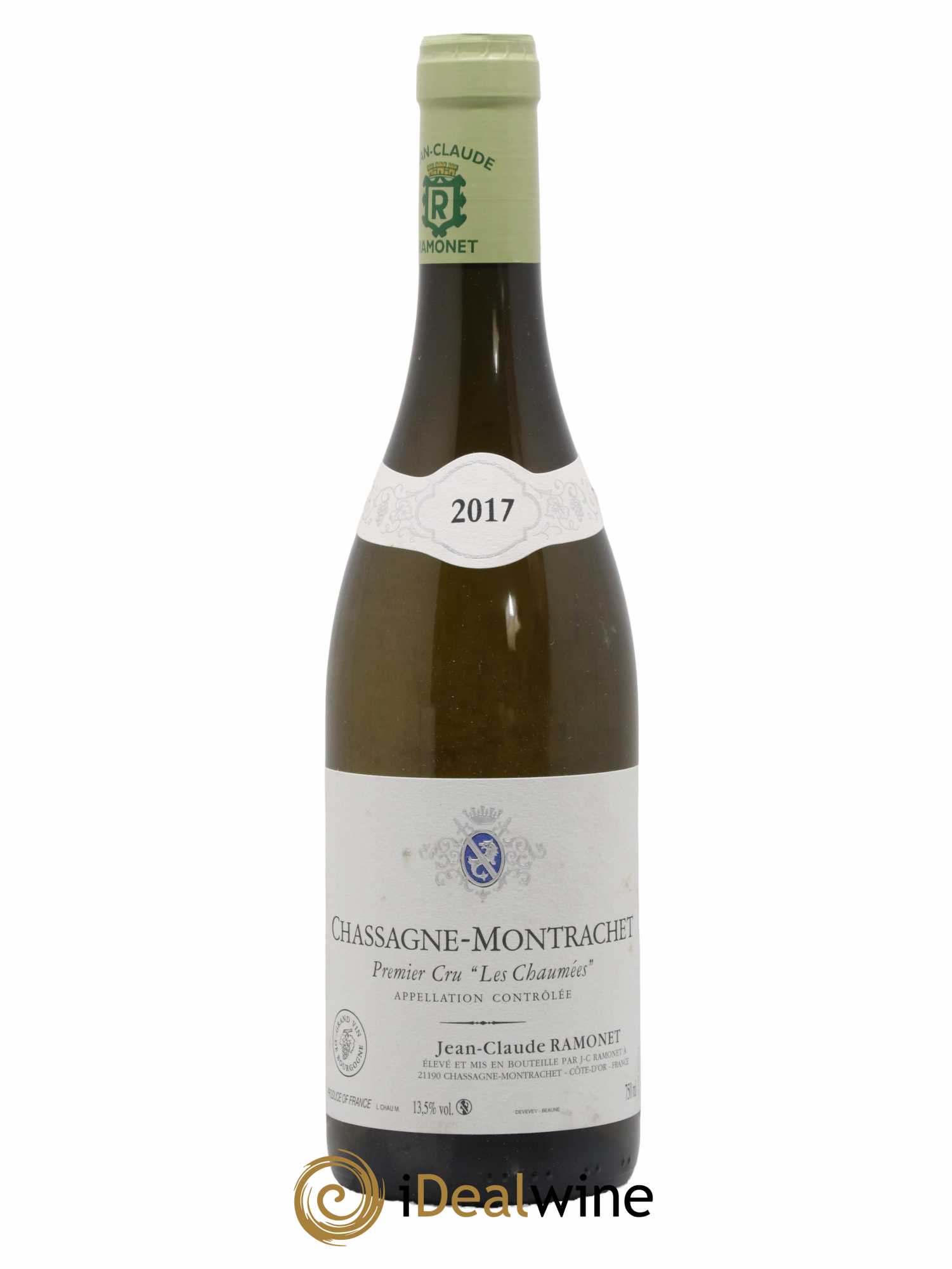 Chassagne-Montrachet 1er Cru Les Chaumées Ramonet (Domaine) 2017 - Lot de 1 bouteille - 0