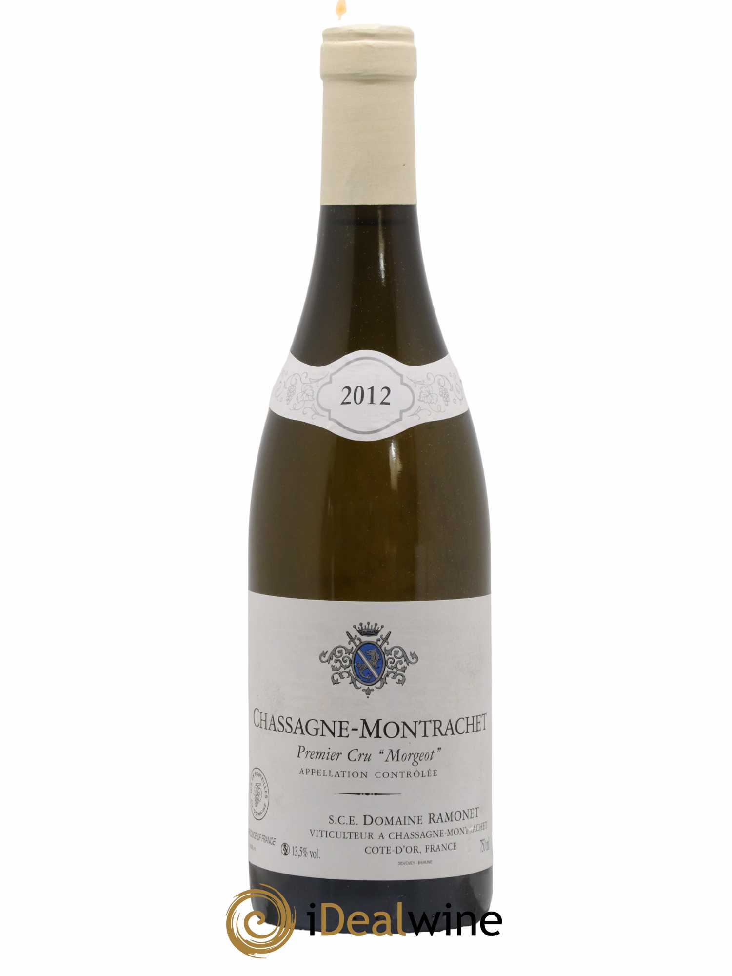 Chassagne-Montrachet 1er Cru Morgeot Ramonet (Domaine) 2012 - Lot de 1 bouteille - 0