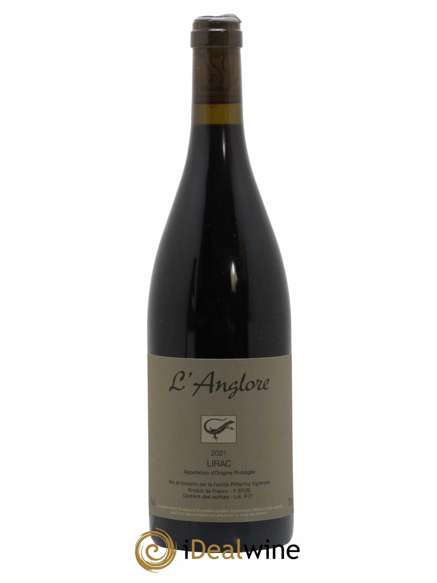 Lirac L'Anglore 2021 - Posten von 1 Flasche - 0