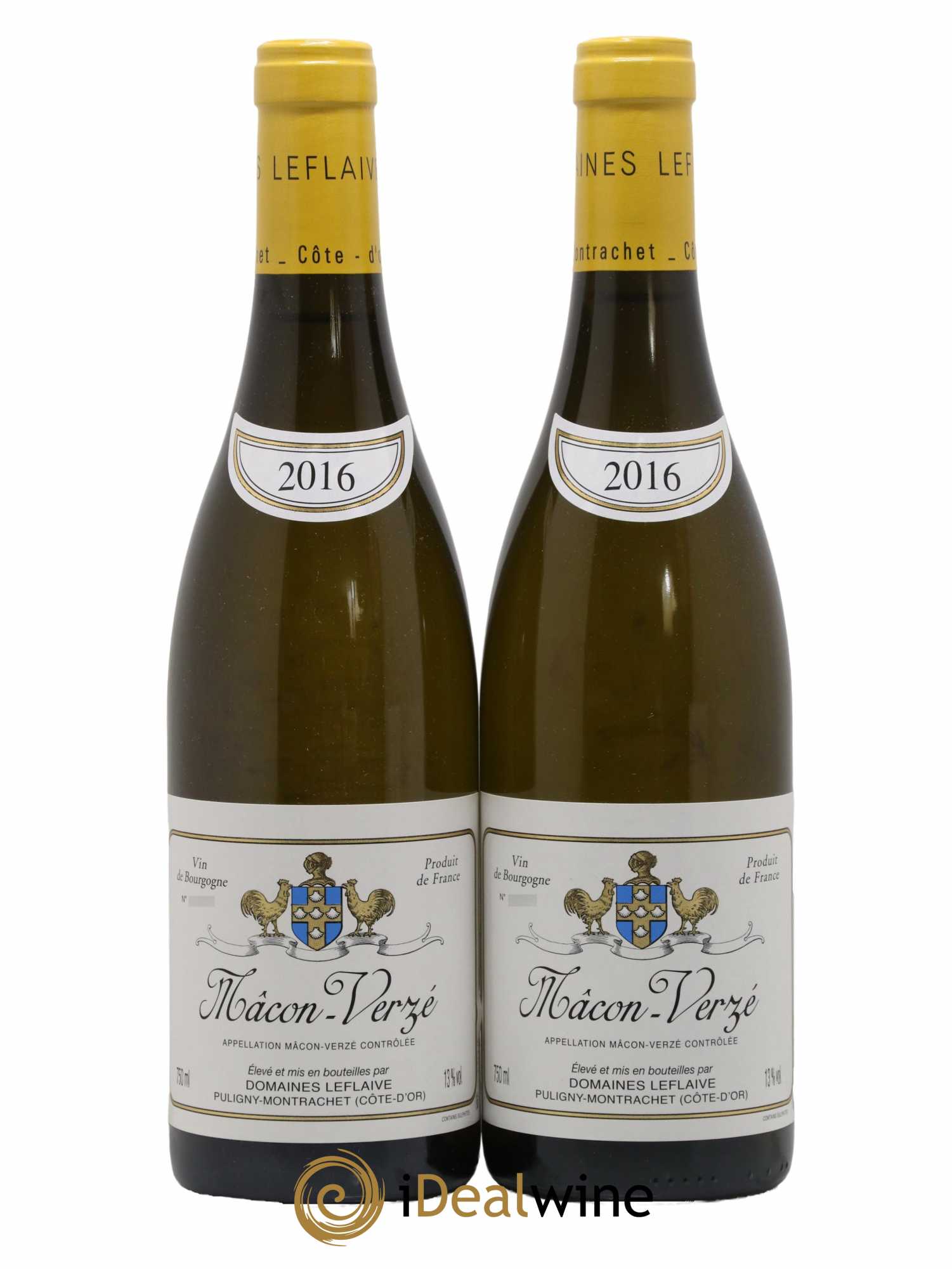 Mâcon Verzé Leflaive (Domaine) 2016 - Lot de 2 bouteilles - 0