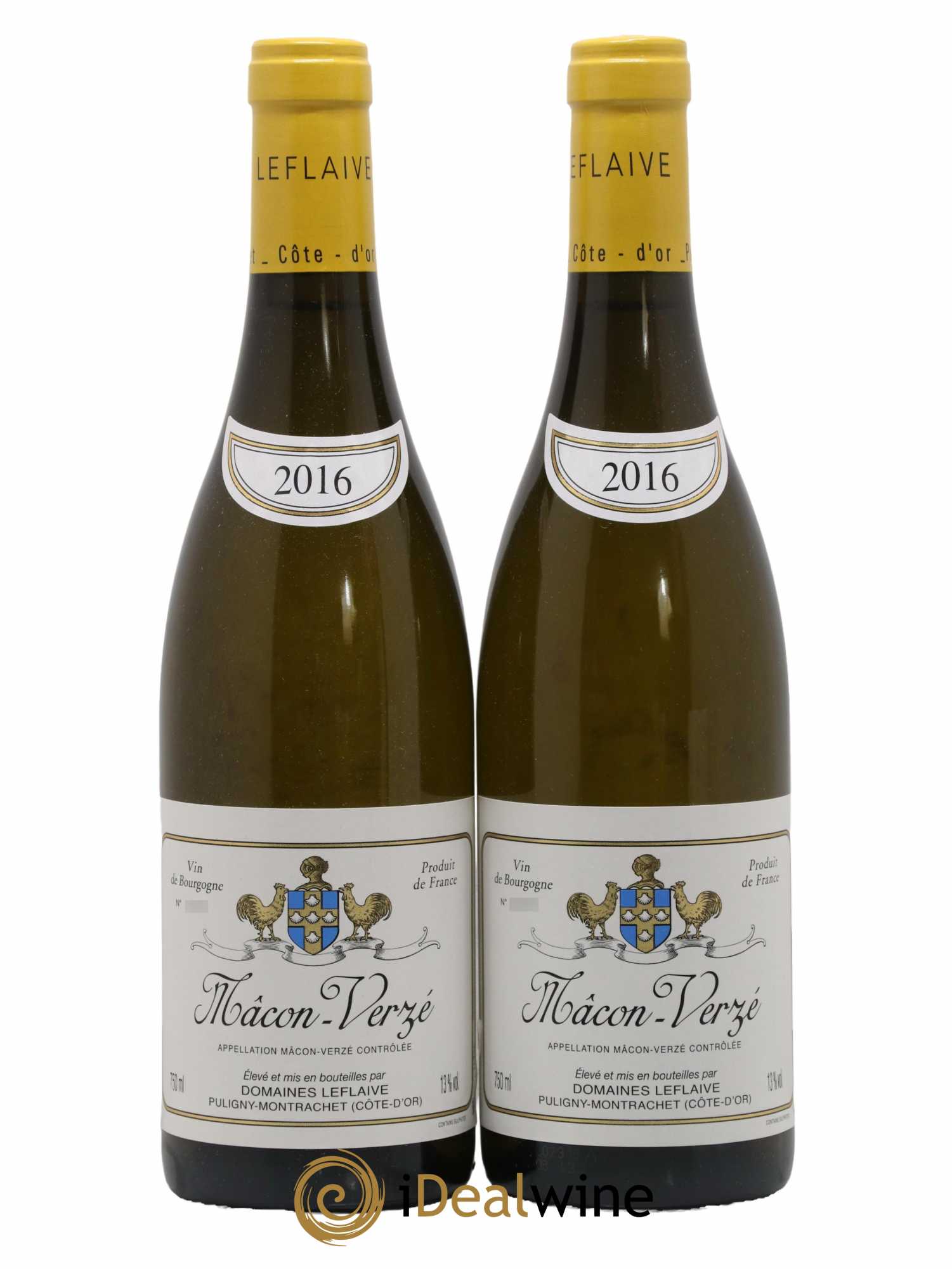Mâcon Verzé Leflaive (Domaine) 2016 - Lot de 2 bouteilles - 0