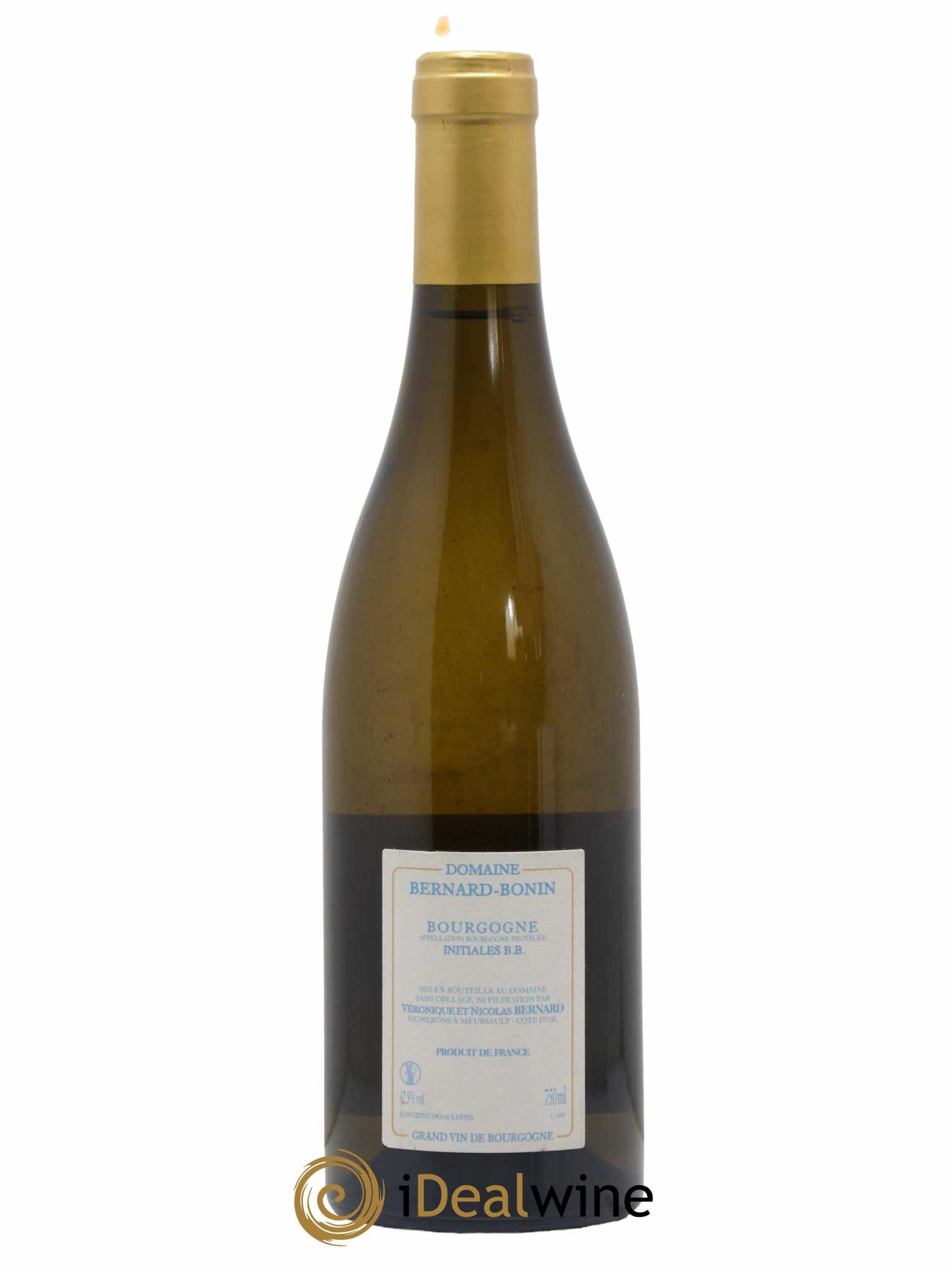 Bourgogne Initiales BB Bernard Bonin 2018 - Lot de 1 bouteille - 1