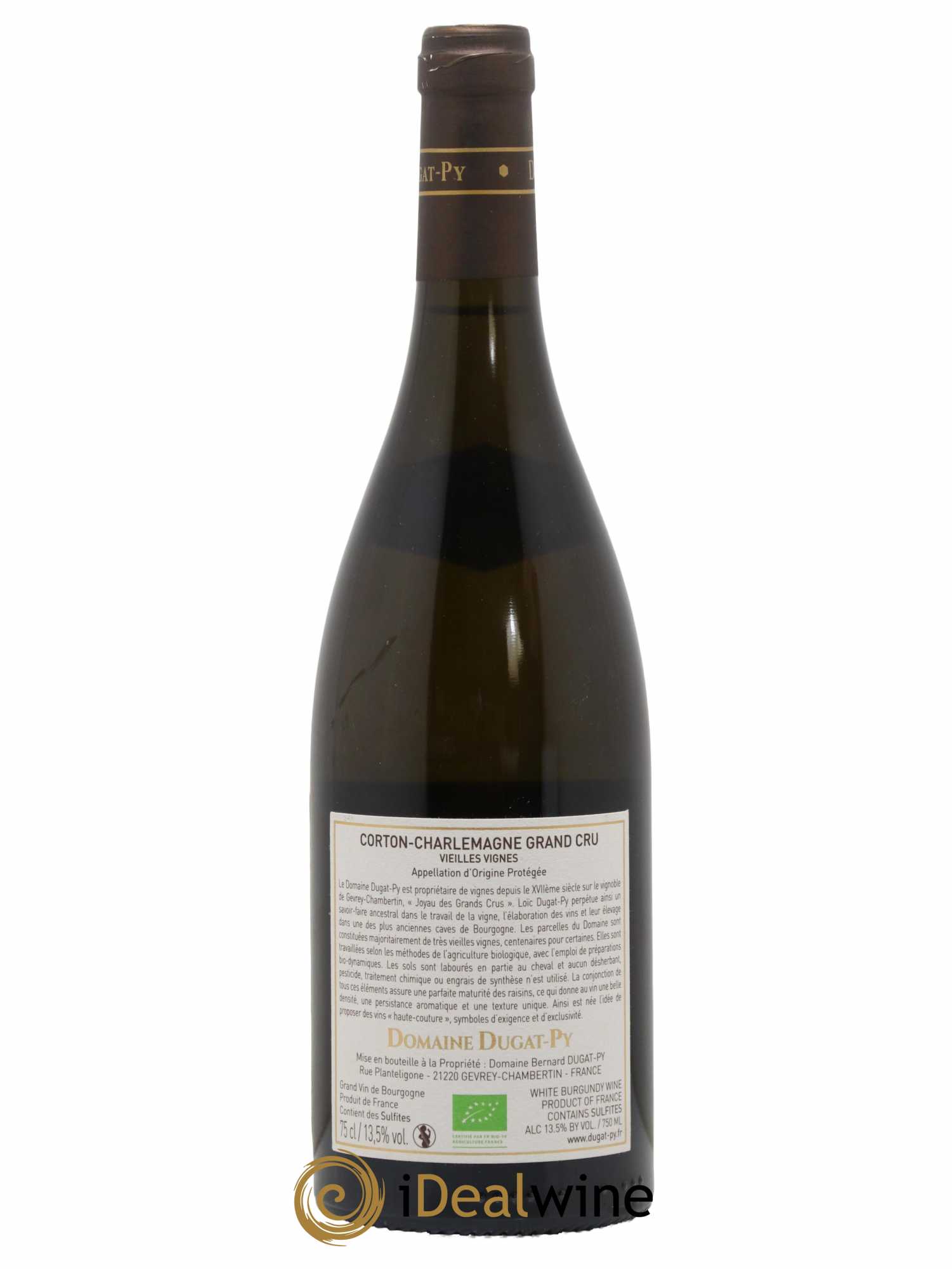 Corton-Charlemagne Grand Cru Vieilles Vignes Dugat-Py 2017 - Lot de 1 bouteille - 1