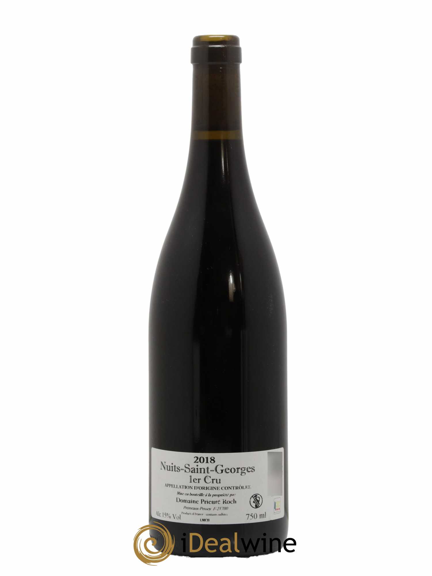 Nuits-Saint-Georges 1er Cru Prieuré Roch 2018 - Lot de 1 bouteille - 1