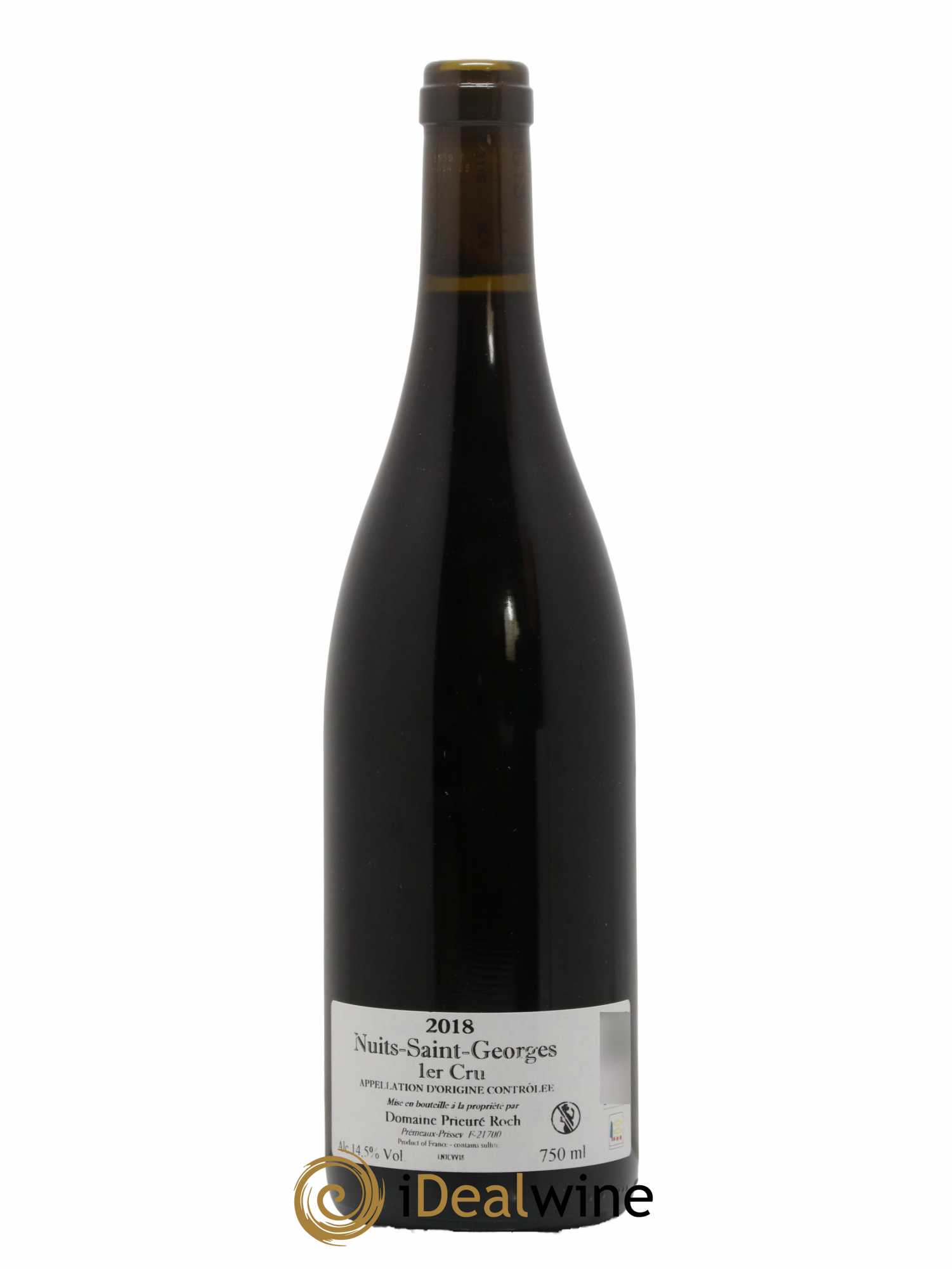 Nuits-Saint-Georges 1er Cru Vieilles Vignes Prieuré Roch 2018 - Lot de 1 bouteille - 1