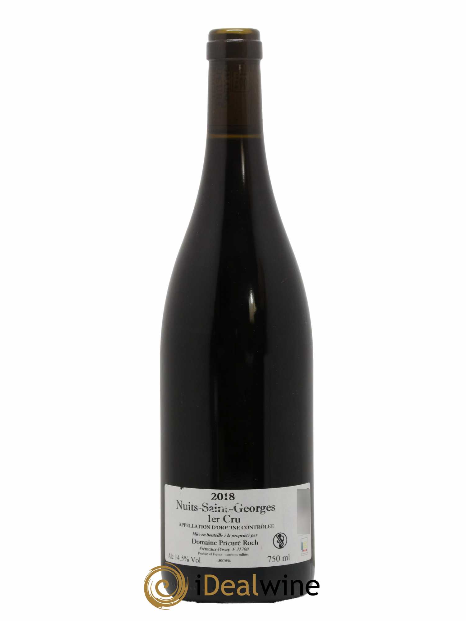 Nuits-Saint-Georges 1er Cru Vieilles Vignes Prieuré Roch 2018 - Lot de 1 bouteille - 1