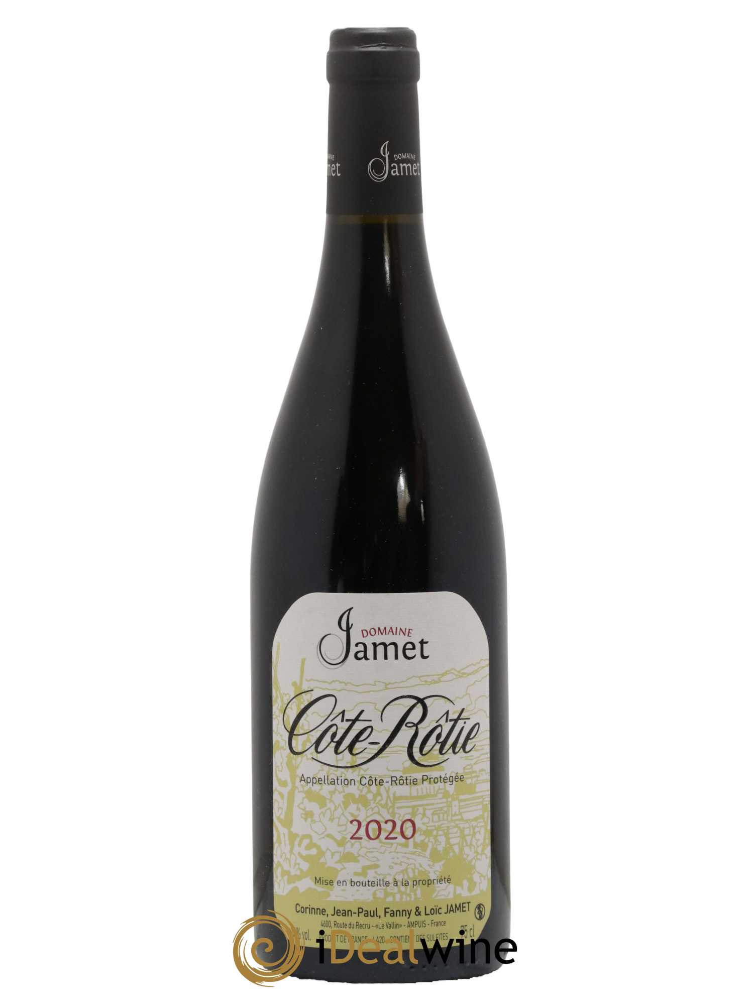 Côte-Rôtie Jamet (Domaine) 2020 - Lot de 1 bouteille - 0