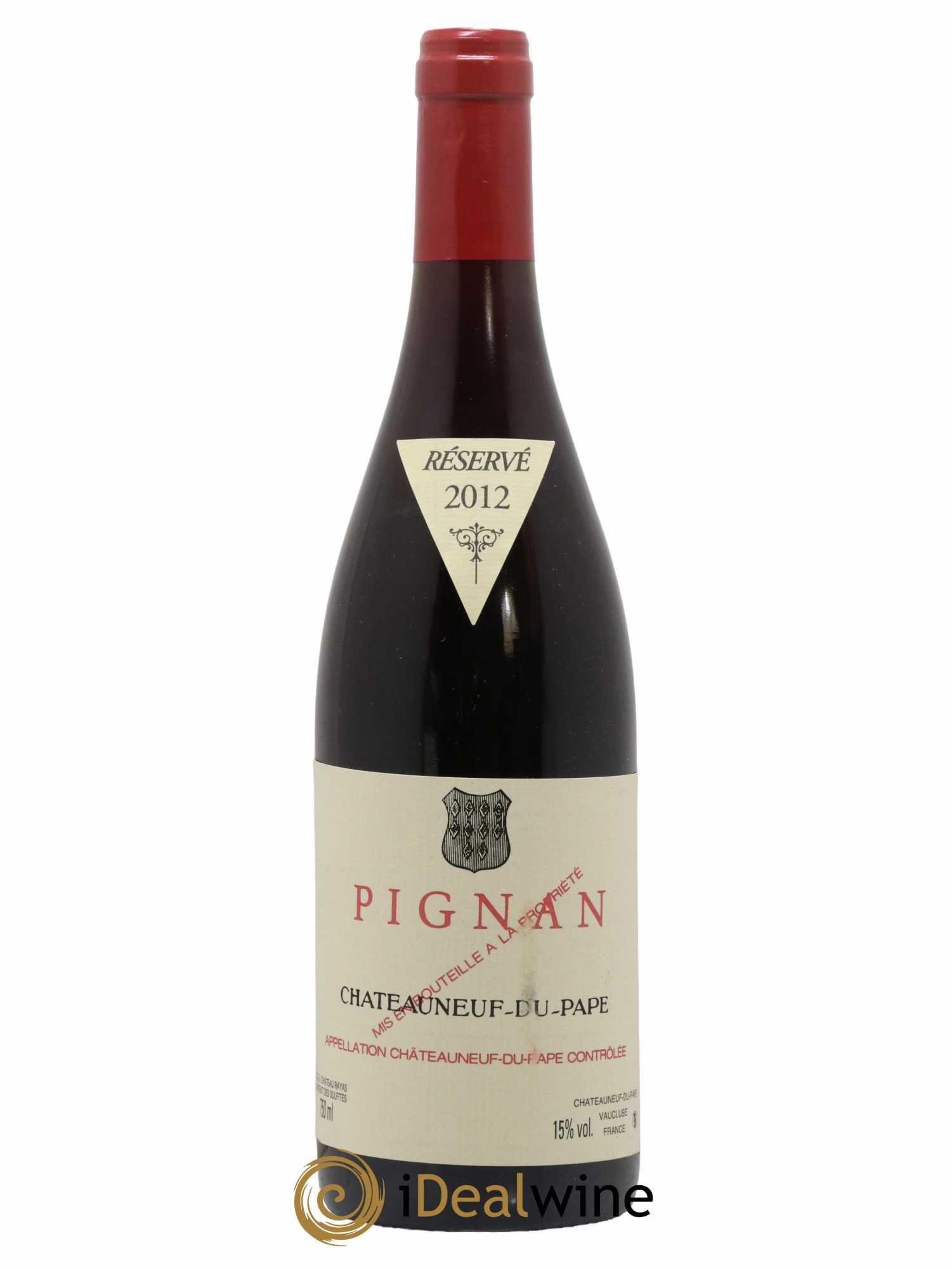 Châteauneuf-du-Pape Pignan Emmanuel Reynaud 2012 - Lot de 1 bouteille - 0
